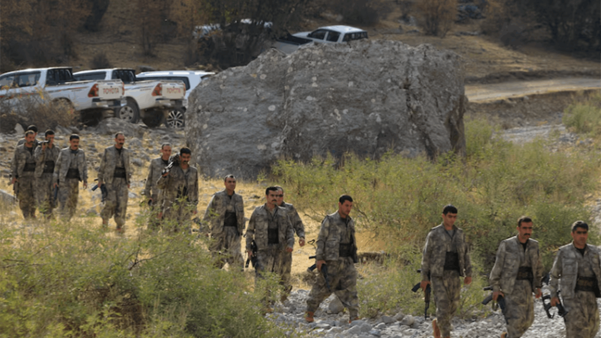 Kurdish PKK militants announce withdrawal from Turkey as part of disarmament