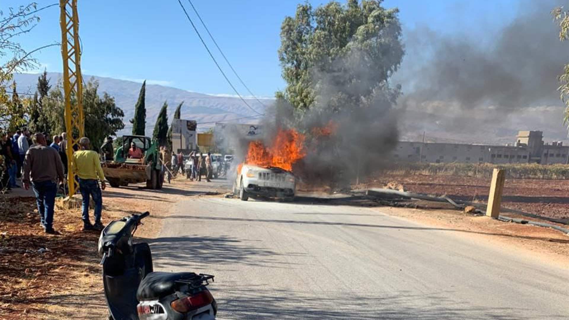 سقوط شهيد في غارة على سيارة في بلدة النبي شيت