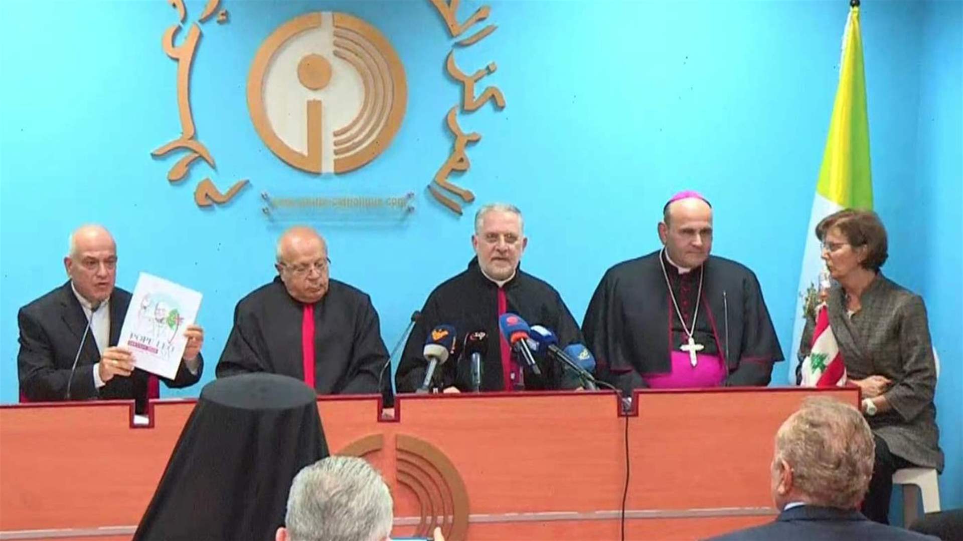 السفير البابوي أعلن من المركز الكاثوليكي للاعلام البرنامج الرسمي لزيارة البابا لاوون