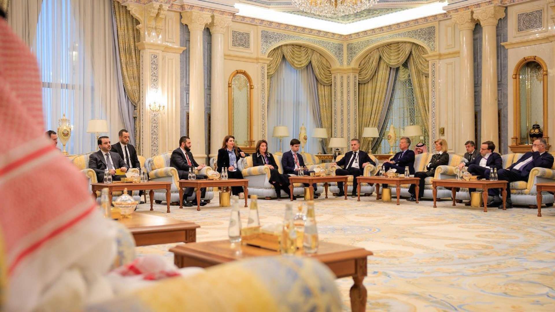 الرئيس السوري التقى في الرياض مجموعة من المستثمرين الدوليين