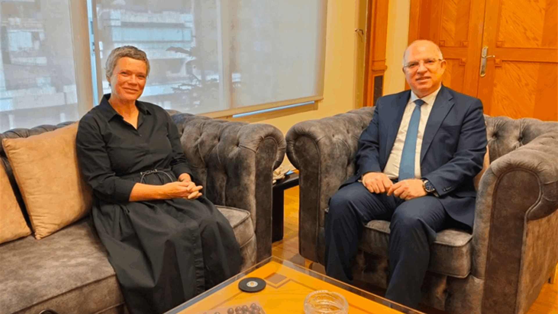 وزير العمل بحث مع سفيرة الإتحاد الأوروبي في دعم الوزارة وملف الضمان الإجتماعي 