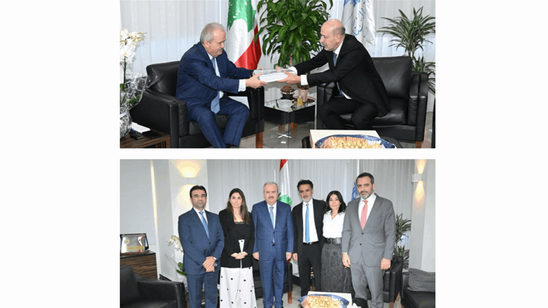 سلسلة لقاءات لوزير المالية...