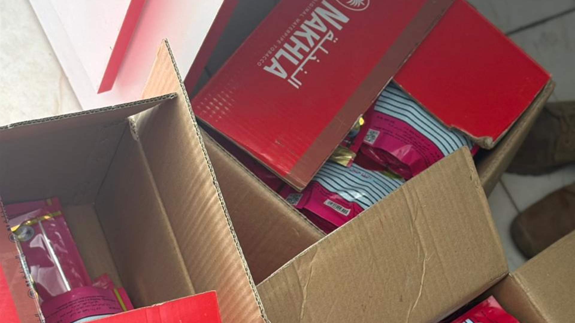 &quot;الريجي&quot; ضبطت مصنوعات تبغية مهرّبة ومزوّرة في صور والبص وبرج الشمالي