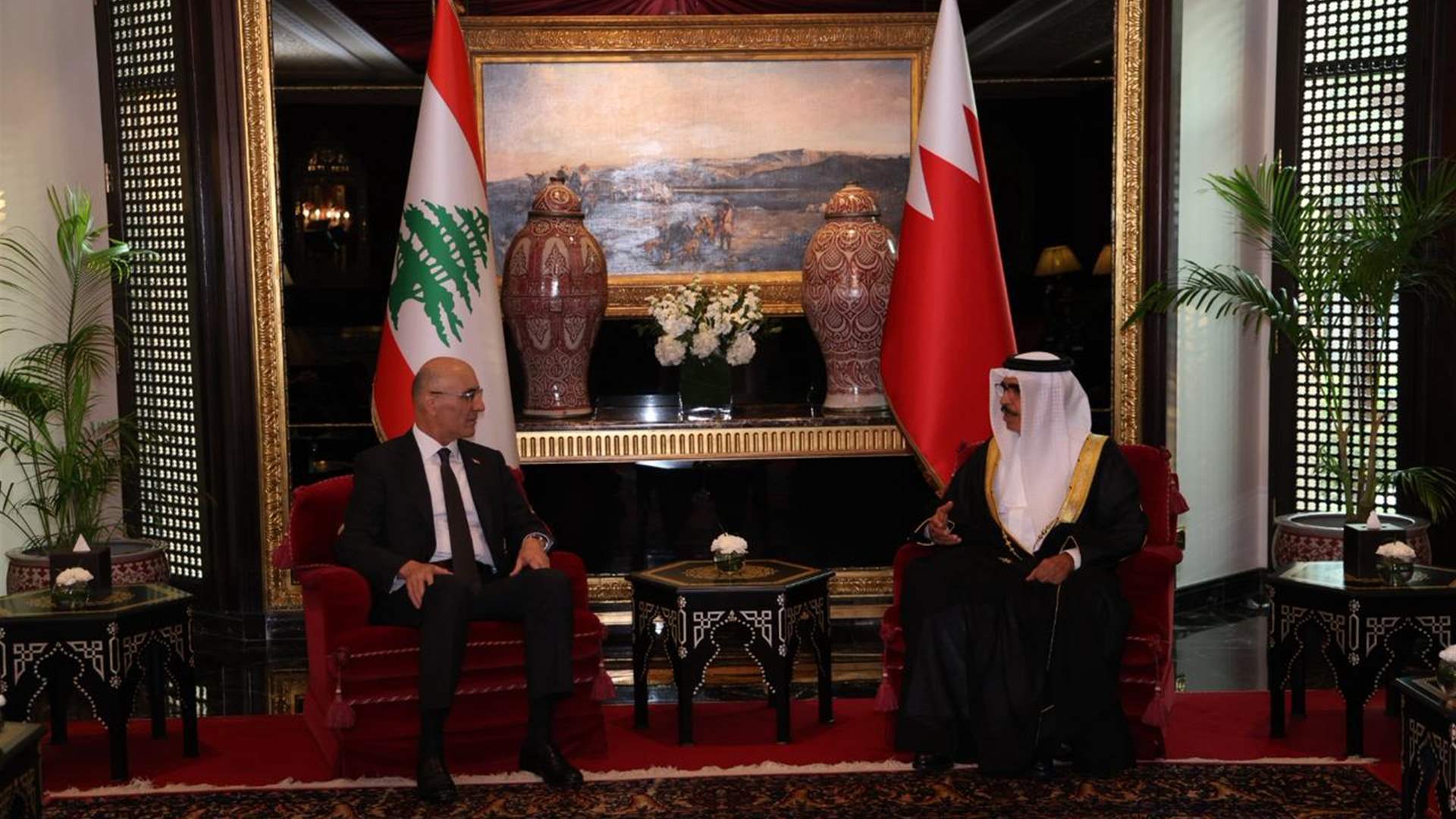 الحجار التقى نظيره البحريني... وهذا ما تم تأكيده 