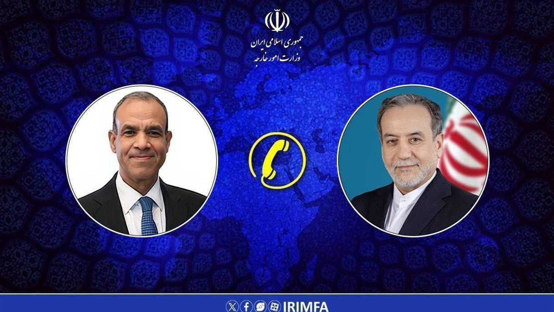 اتصال بين عبد العاطي وعراقجي: تأكيد ضرورة تحرك جاد لإلزام اسرائيل بوقف الهجمات على غزة ولبنان