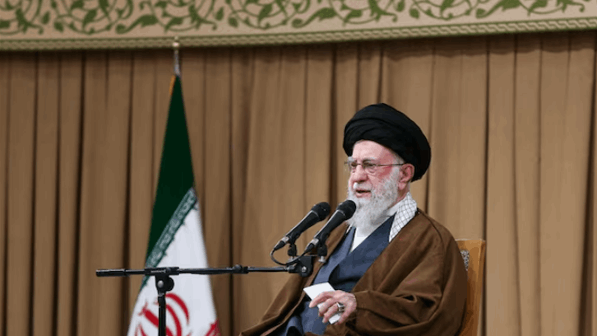 Iran&#39;s Supreme Leader says cooperation with US not possible while it backs Israel