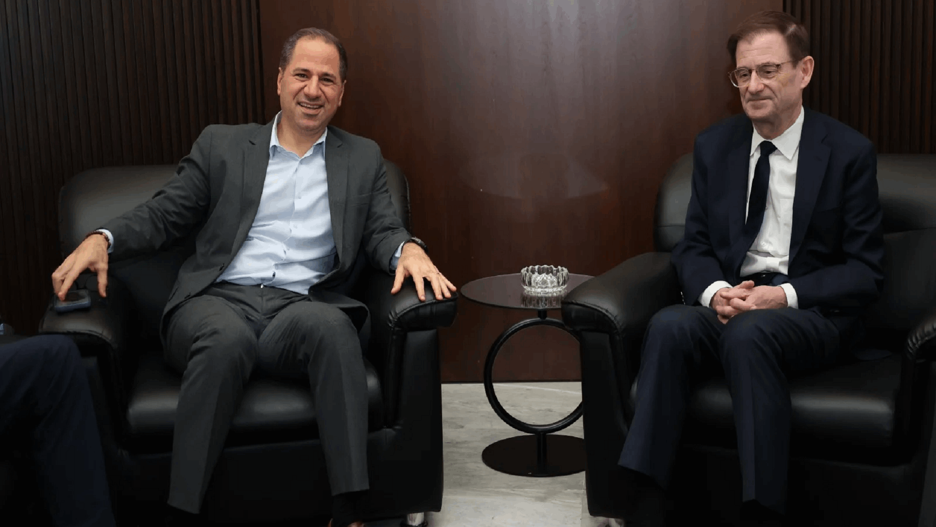 Samy Gemayel, David Hale discuss Lebanon’s disarmament and negotiation options