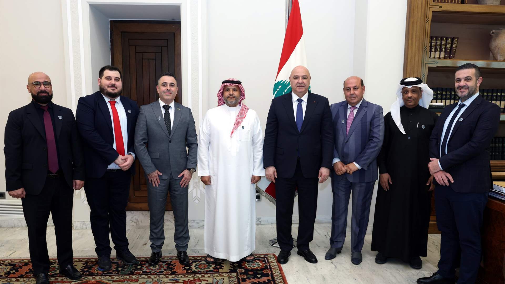 سلسلة لقاءات في قصر بعبدا... الرئيس عون: لبنان مستعد لاستضافة الدورات الرياضية العربية والدولية