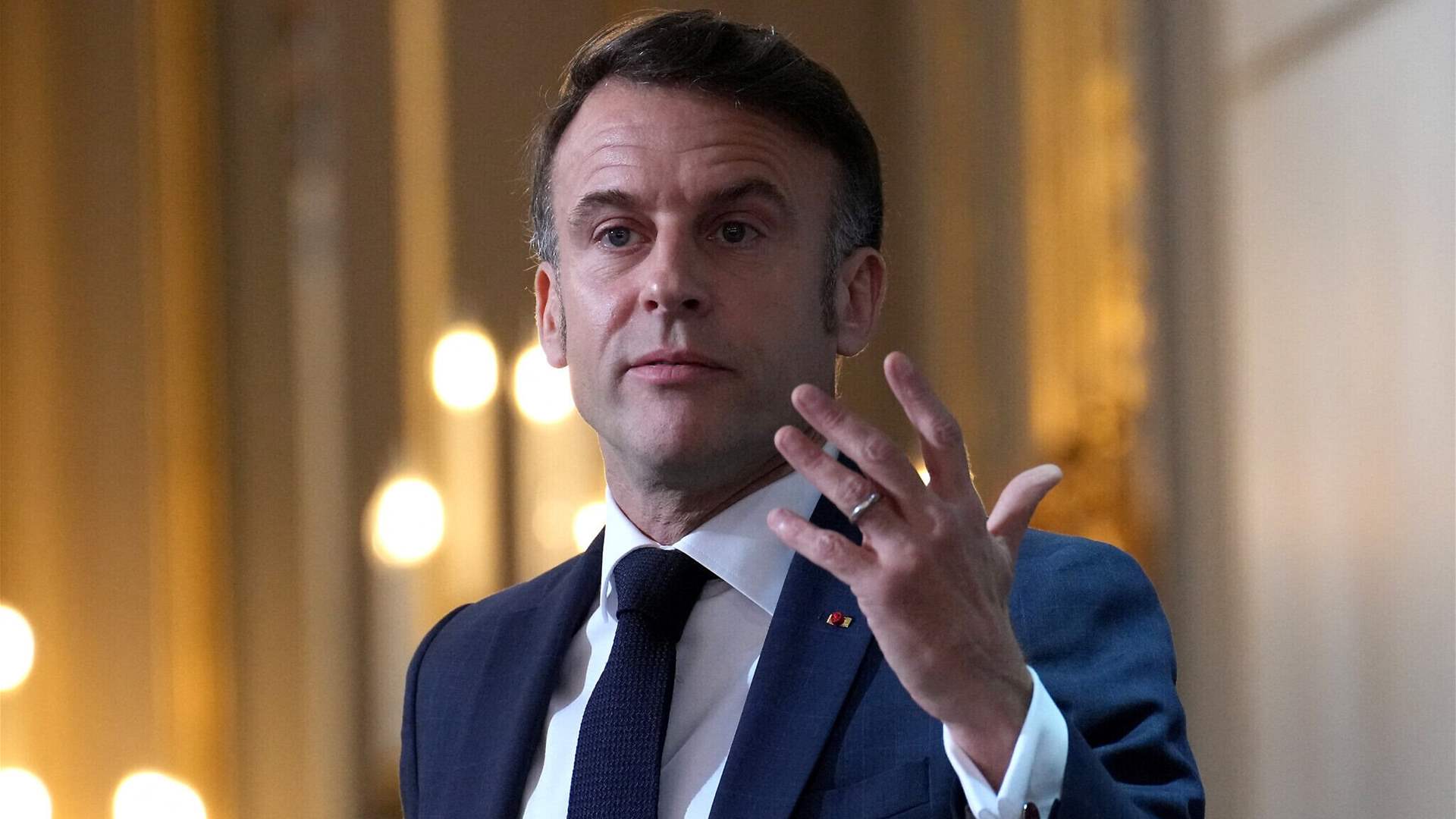 Macron asks Iran’s president for &#39;full release&#39; of French nationals: Elysee 