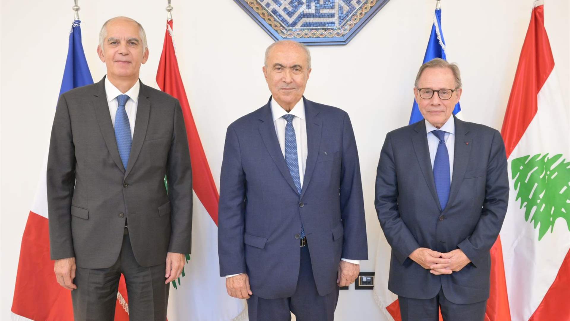 مخزومي أولم للمبعوث الفرنسي وماغرو: ممتنون للصداقة المتينة والدعم الفرنسي الثابت