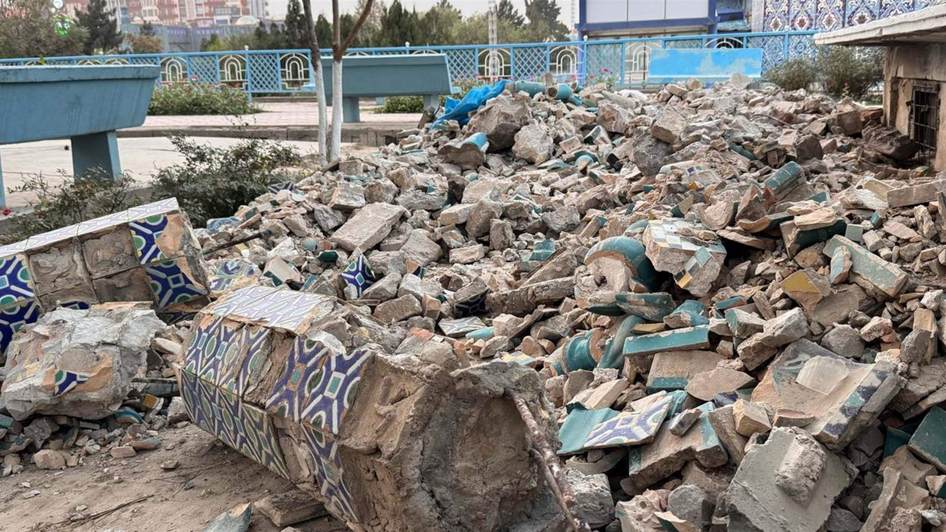 Afghans call for Taliban government to help repair Blue Mosque after quake