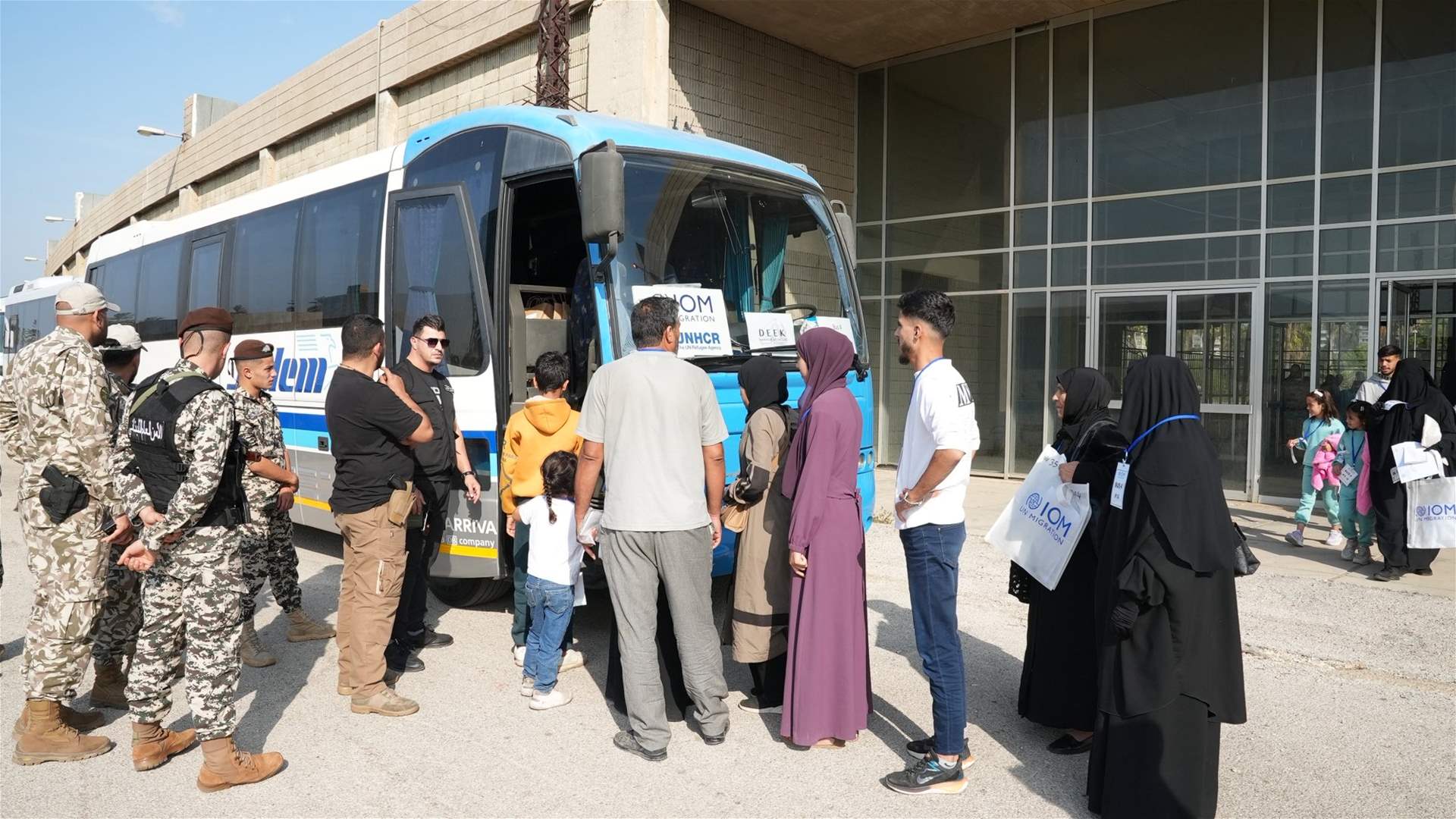 انطلاق المرحلة الثامنة من العودة الطوعية للنازحين السوريين من طرابلس إلى سوريا