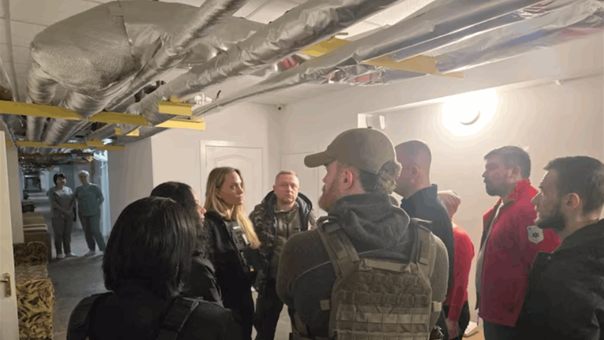 Angelina Jolie visits Ukraine&#39;s frontline city Kherson