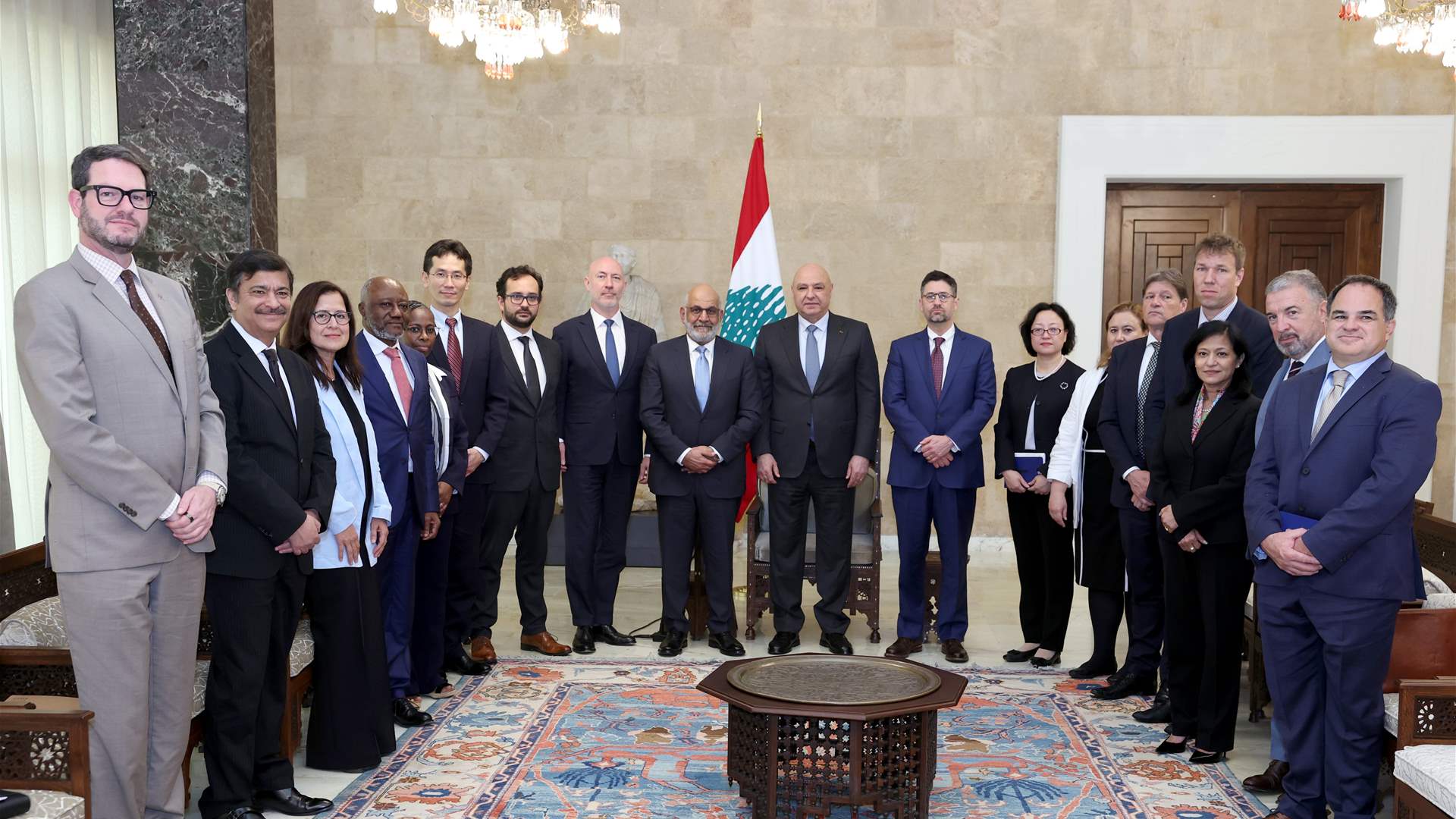 President Aoun urges World Bank to support Lebanon amid ongoing Israeli violations 