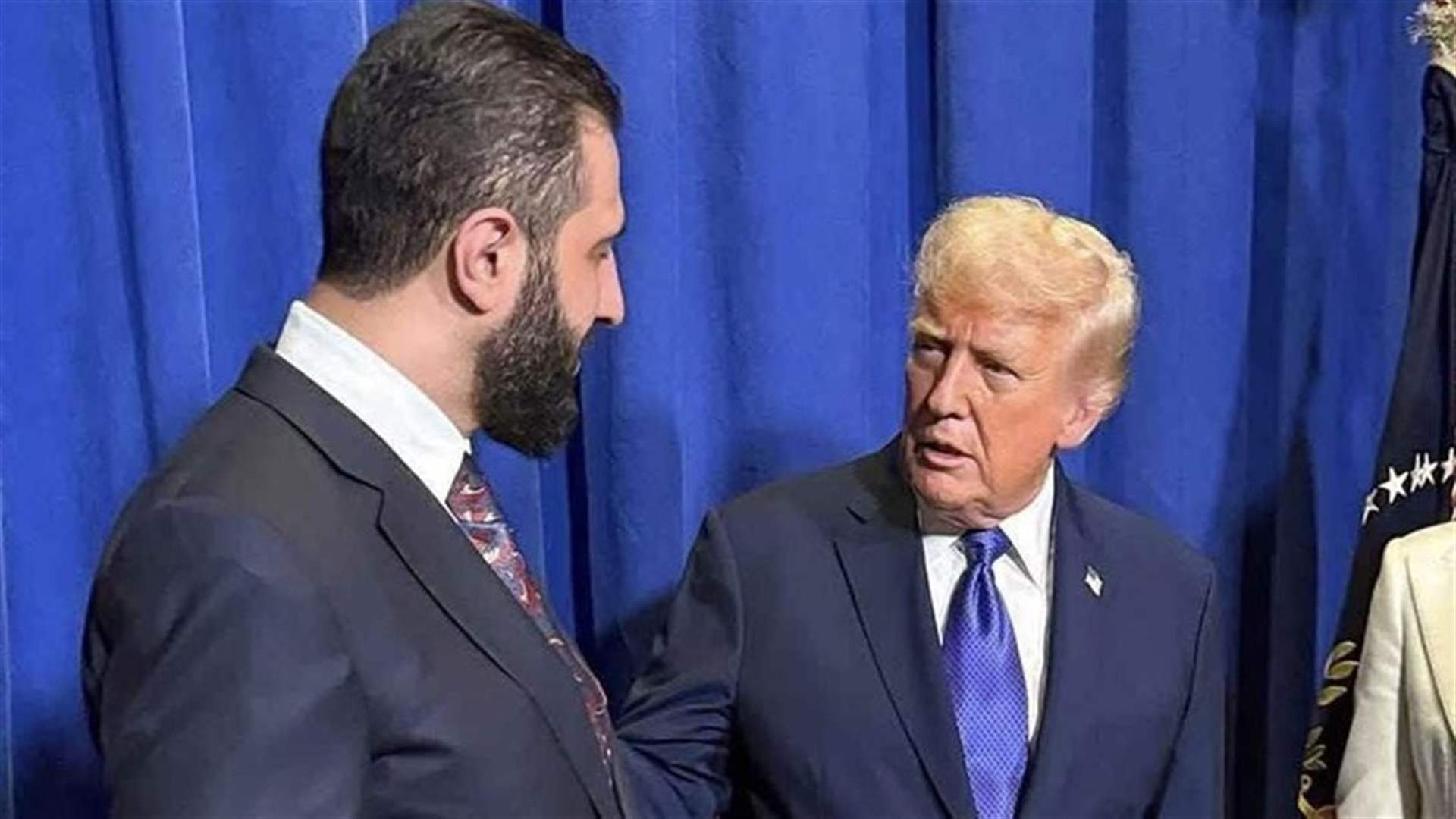 ترامب يستقبل الشرع في البيت الأبيض اليوم في تتويج لعام مفصلي لسوريا