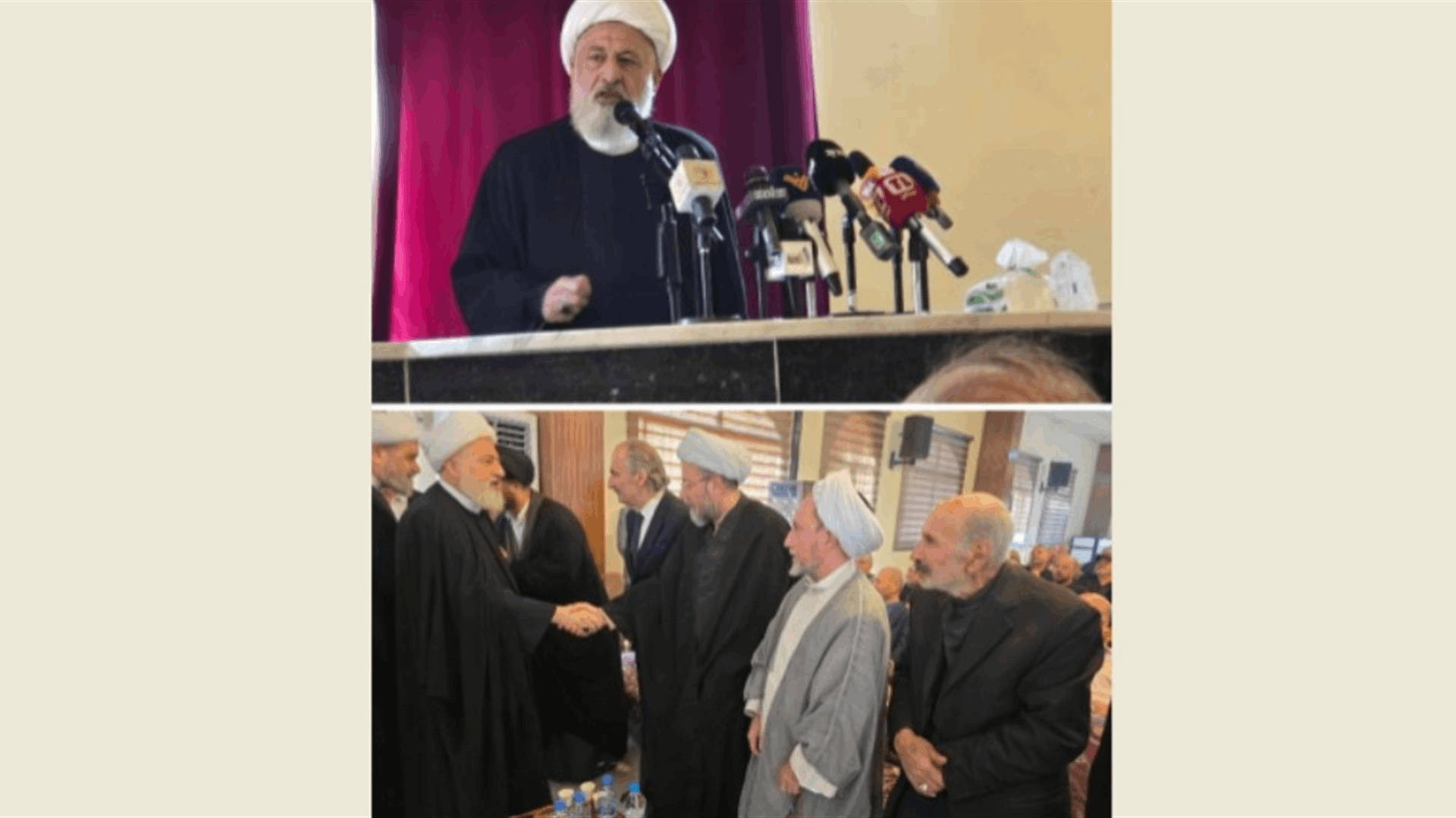 العلامة الخطيب أكد التمسك بالدولة ومؤسساتها... وضرورة الحفاظ على الجامعة اللبنانية 