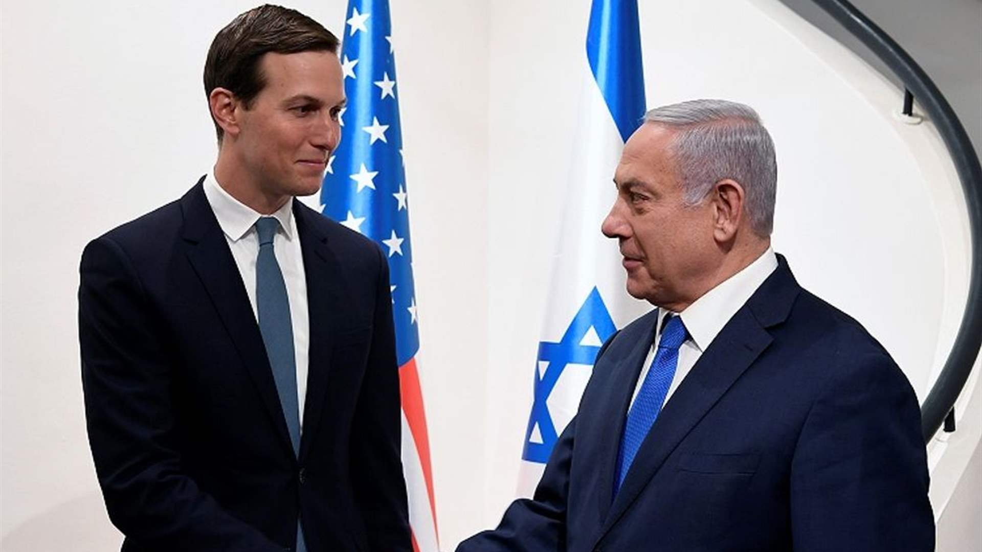 مباحثات بين المبعوث الأميركي جاريد كوشنر ورئيس الوزراء الإسرائيلي في القدس 