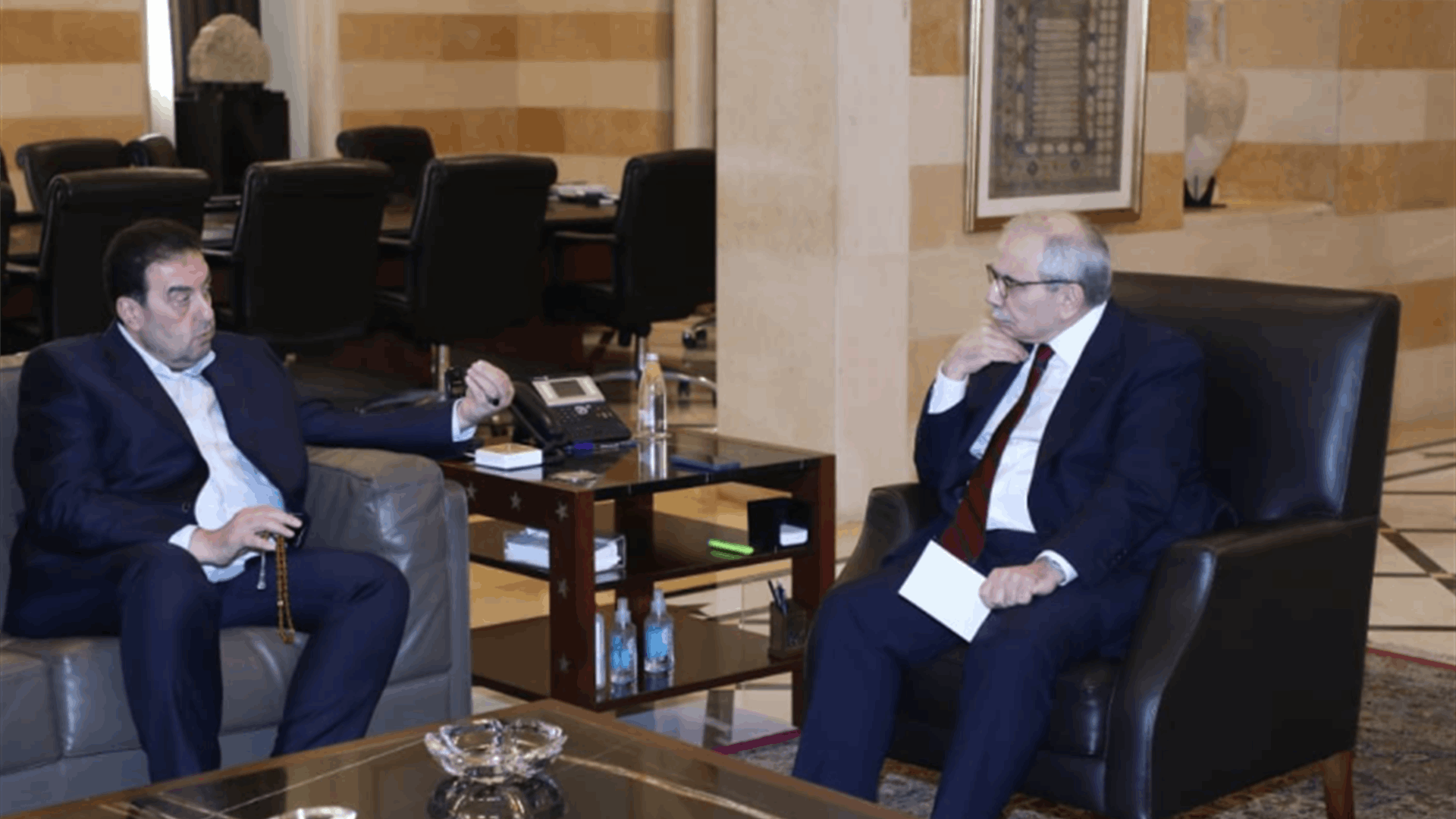 البعريني من السرايا: المطلوب من الجميع التعاون لإنقاذ البلد وتجاوز المأزق