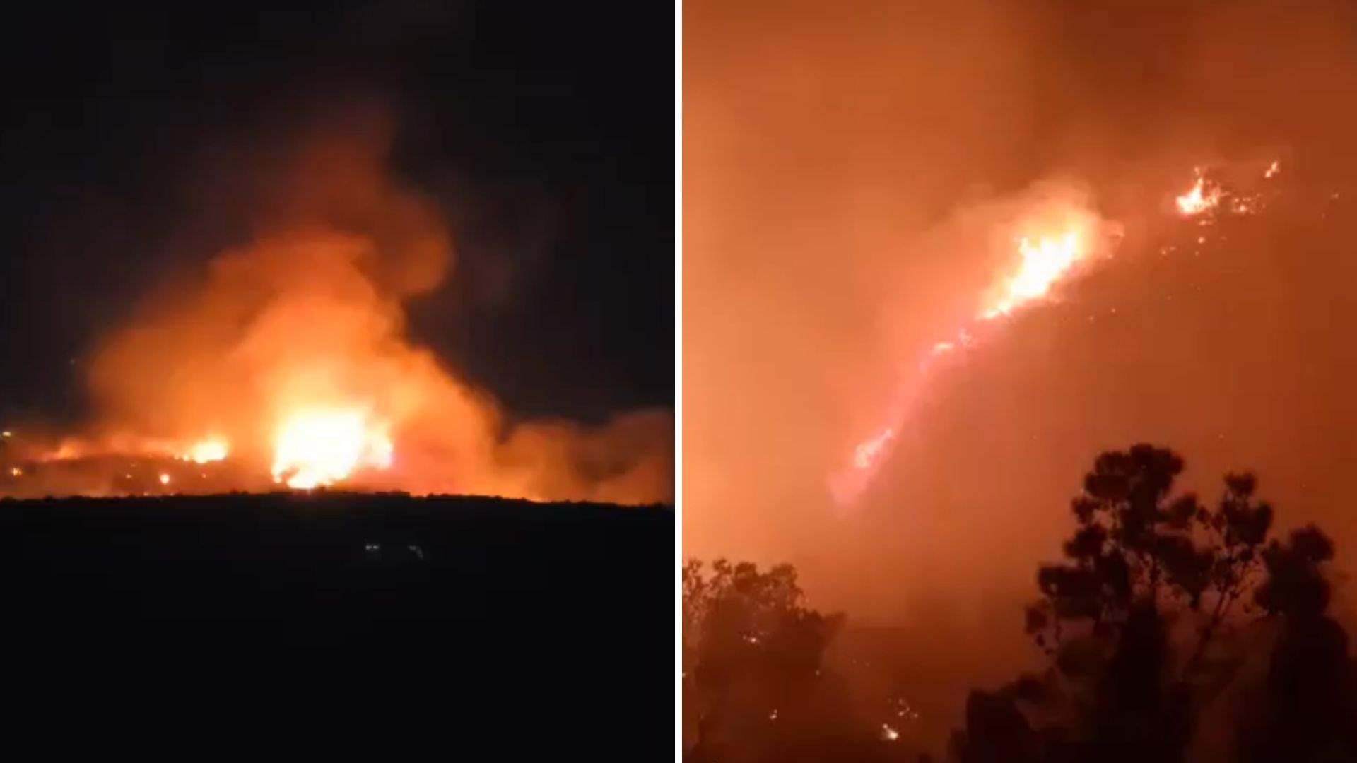 Civil Defense struggles to contain large blaze in Iqlim al-Kharrub, Chouf: Video