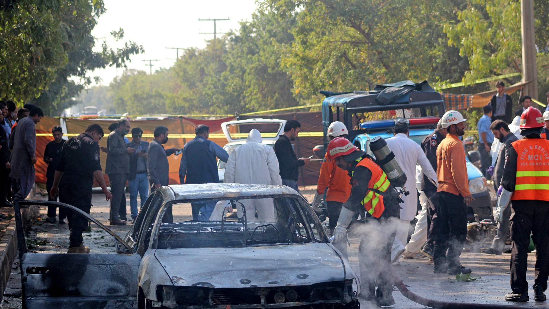 Pakistan Taliban claim deadly suicide attack in Islamabad