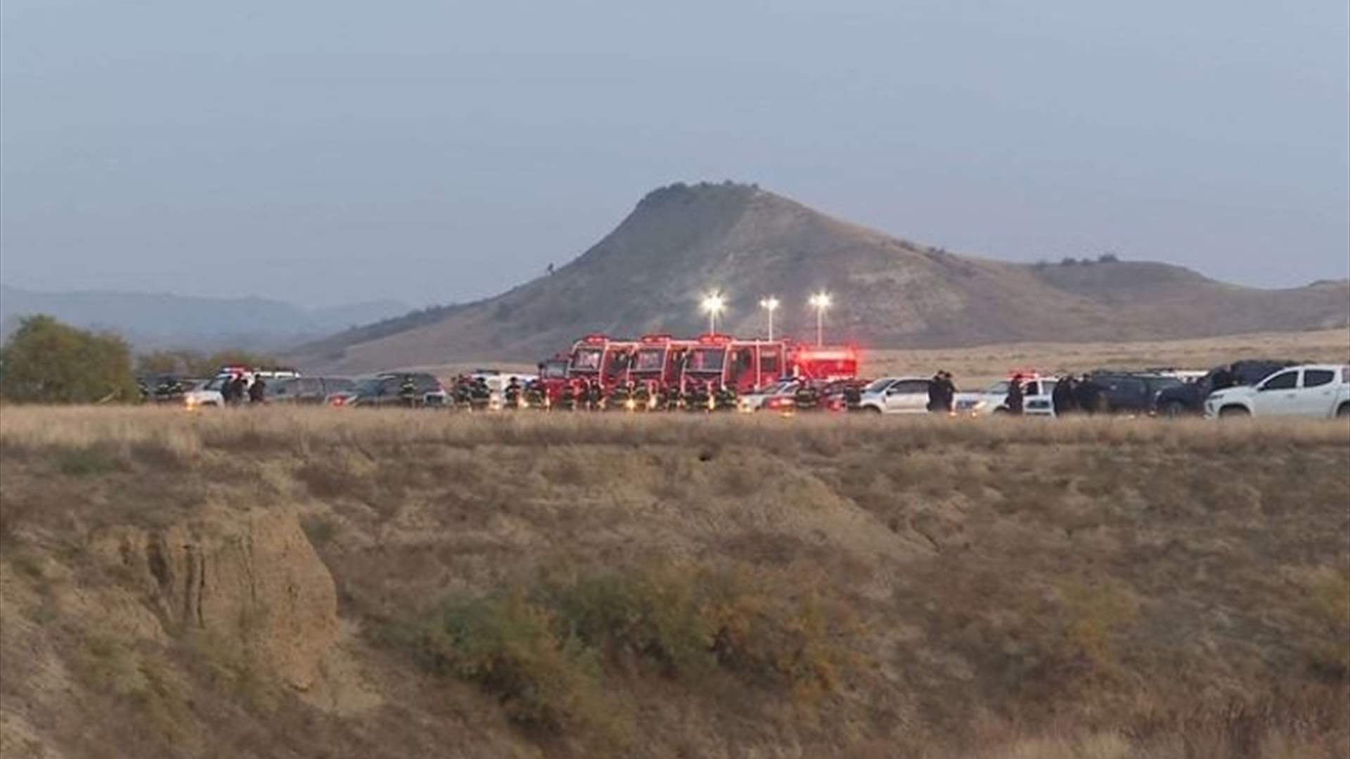 تركيا: 20 جنديًا لقوا حتفهم في تحطم طائرة شحن عسكرية في جورجيا