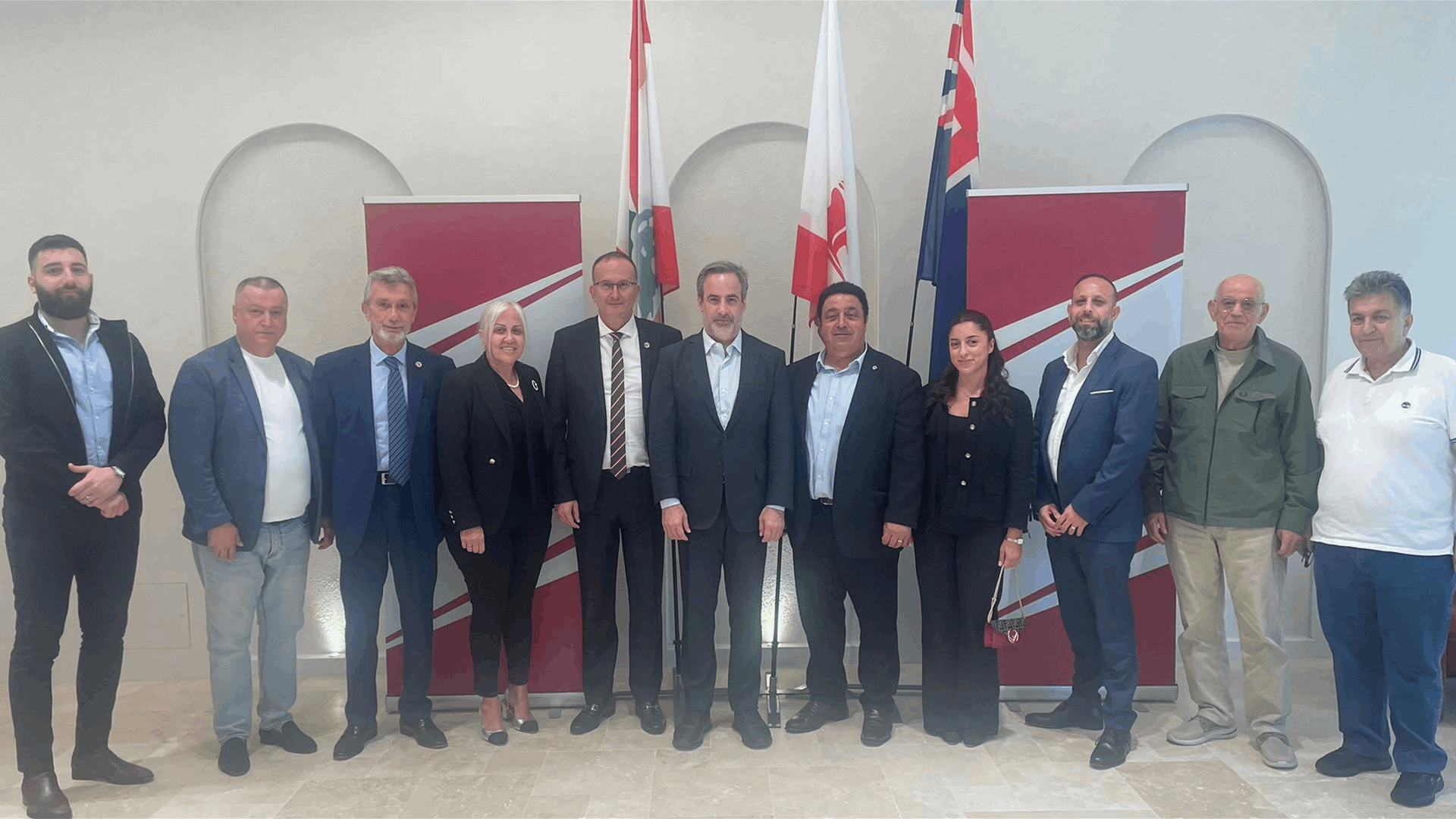 معوض اكد من سيدني أهمية الشراكة بين لبنان المقيم والمنتشر لإعادة بناء المؤسسات وتحقيق الإصلاح