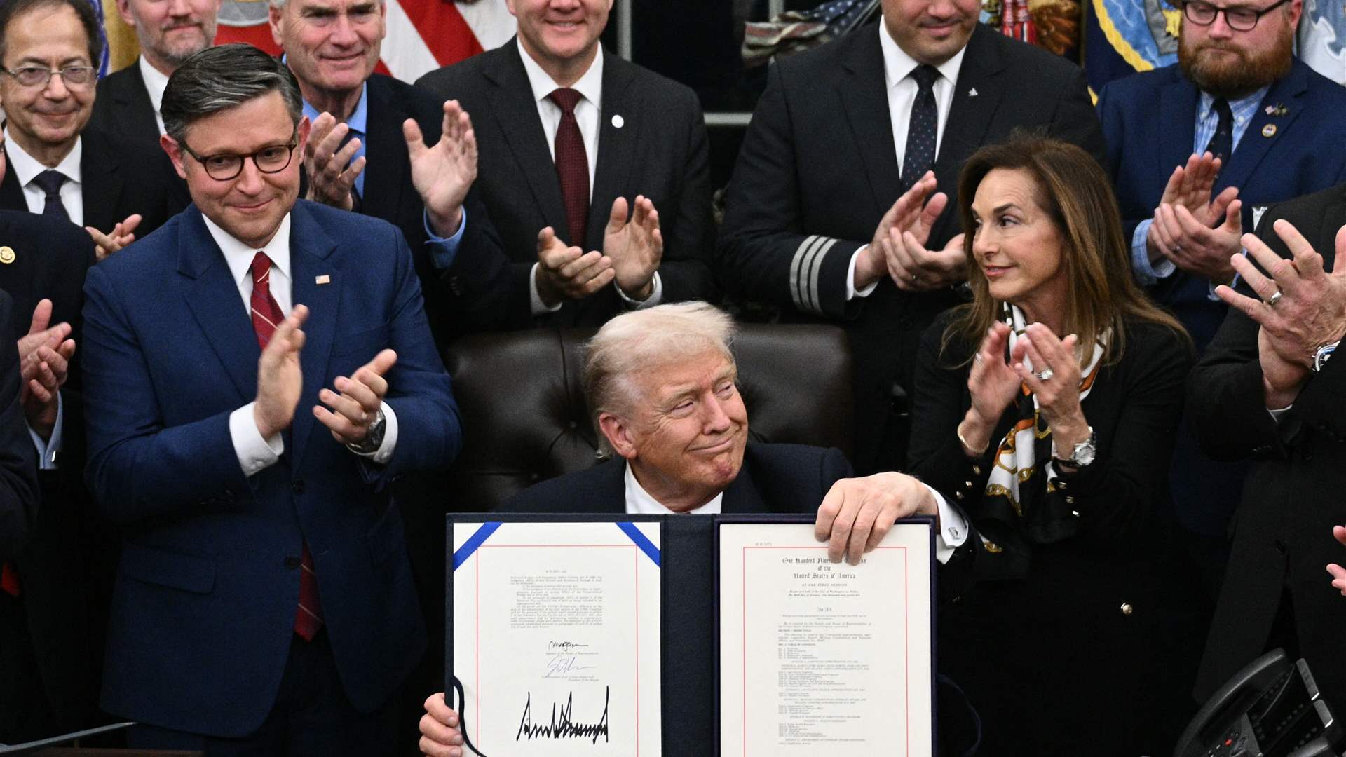 Trump signs bill to end record-breaking US shutdown
