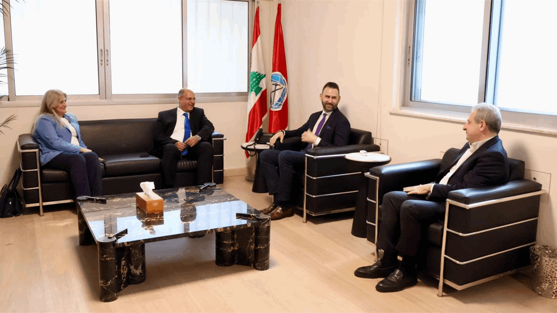 تيمور جنبلاط تابع شؤون موظفي القطاع العام وروابط التعليم