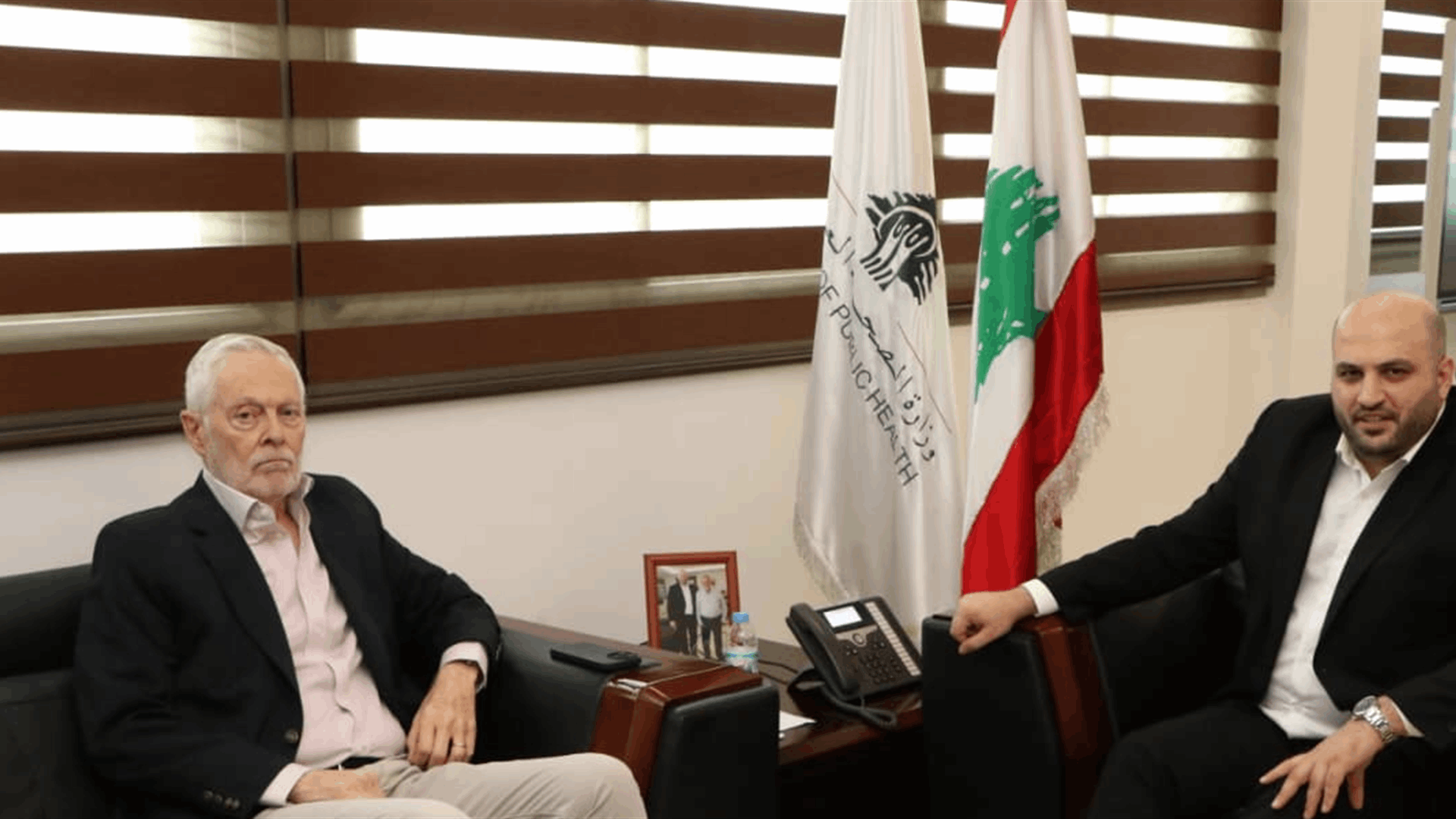 وفد الحوار اللبناني–الفلسطيني بحث مع وزير الصحة في تحديات عمل الممرضين الفلسطينيين في لبنان