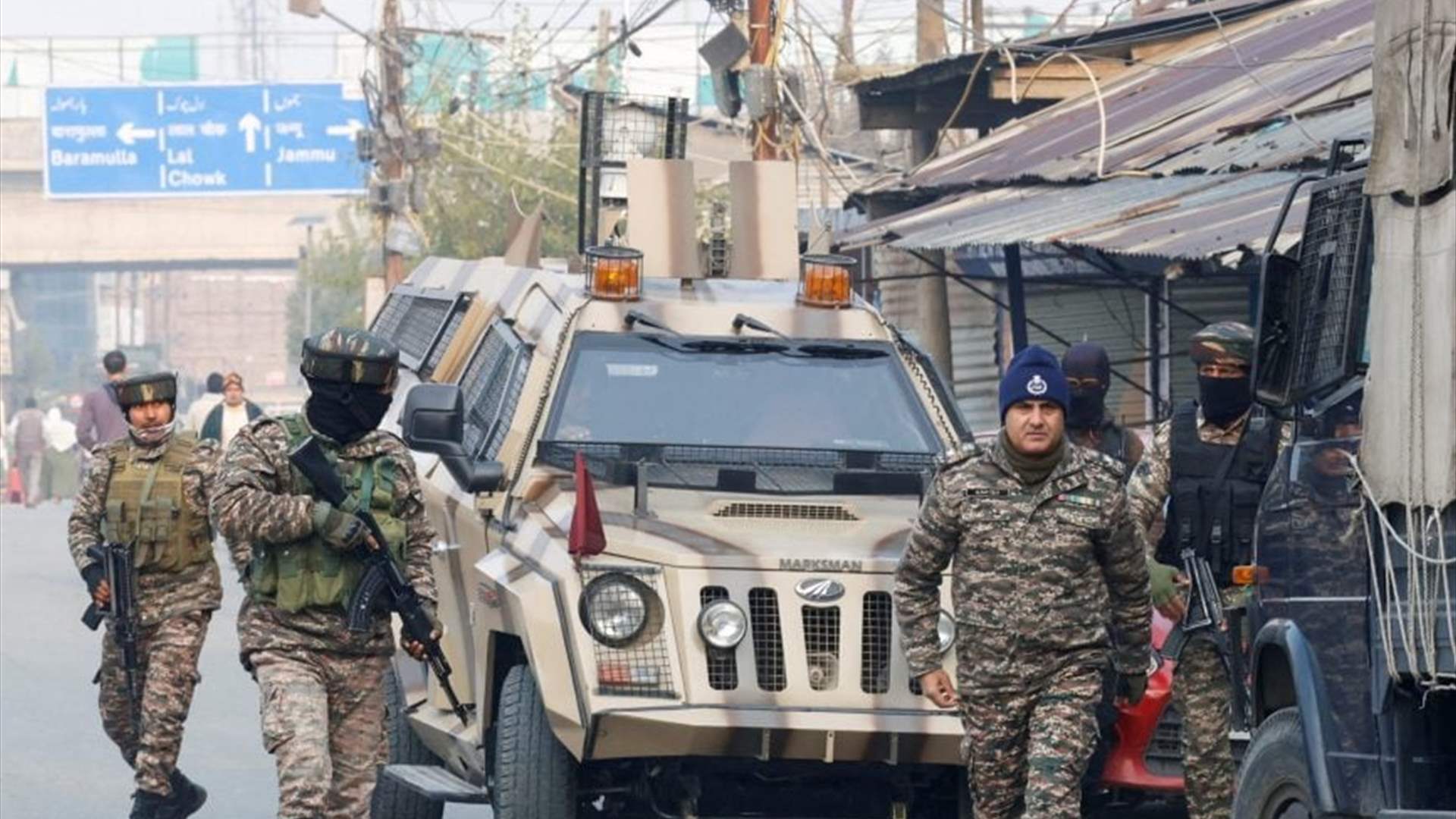 مقتل 9 وإصابة 29 في انفجار بمركز شرطة في كشمير الهندية