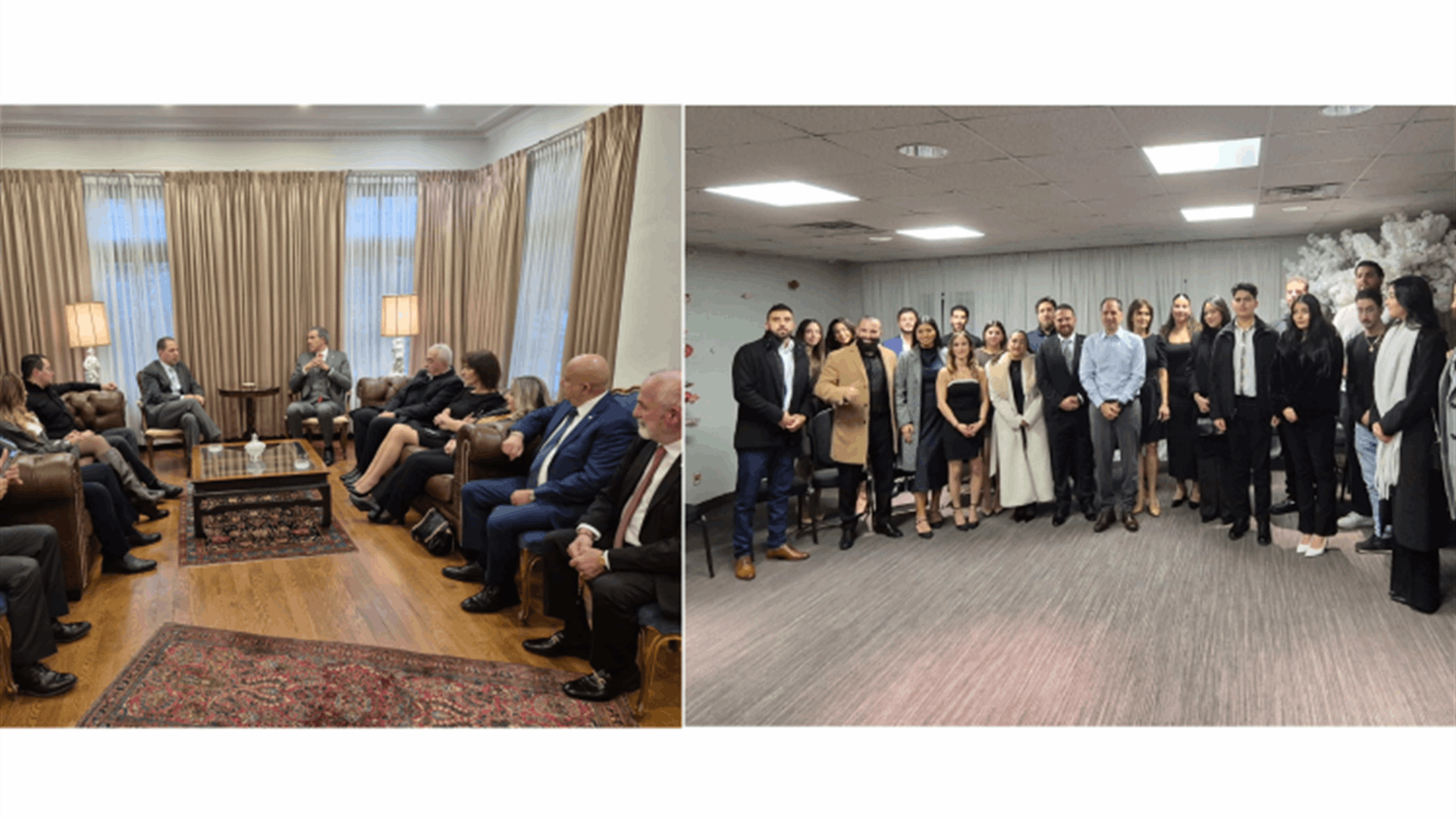 رئيس الكتائب يواصل زيارته الى كندا