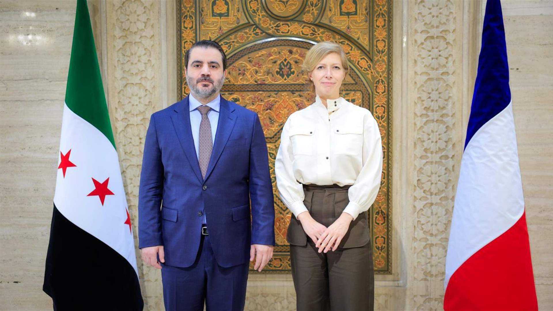 وزير الخارجية السوري استقبل المستشارة السياسية لماكرون... وهذا ما جرى بحثه