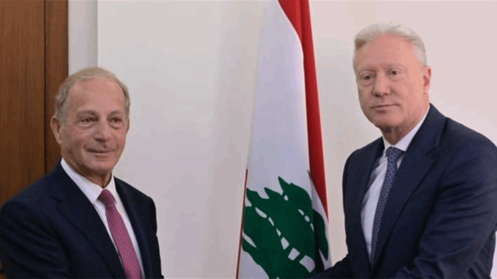 وزير الخارجية والمغتربين تسلّم من سفير الولايات المتحدة الاميركية الجديد نسخة من أوراق اعتماده