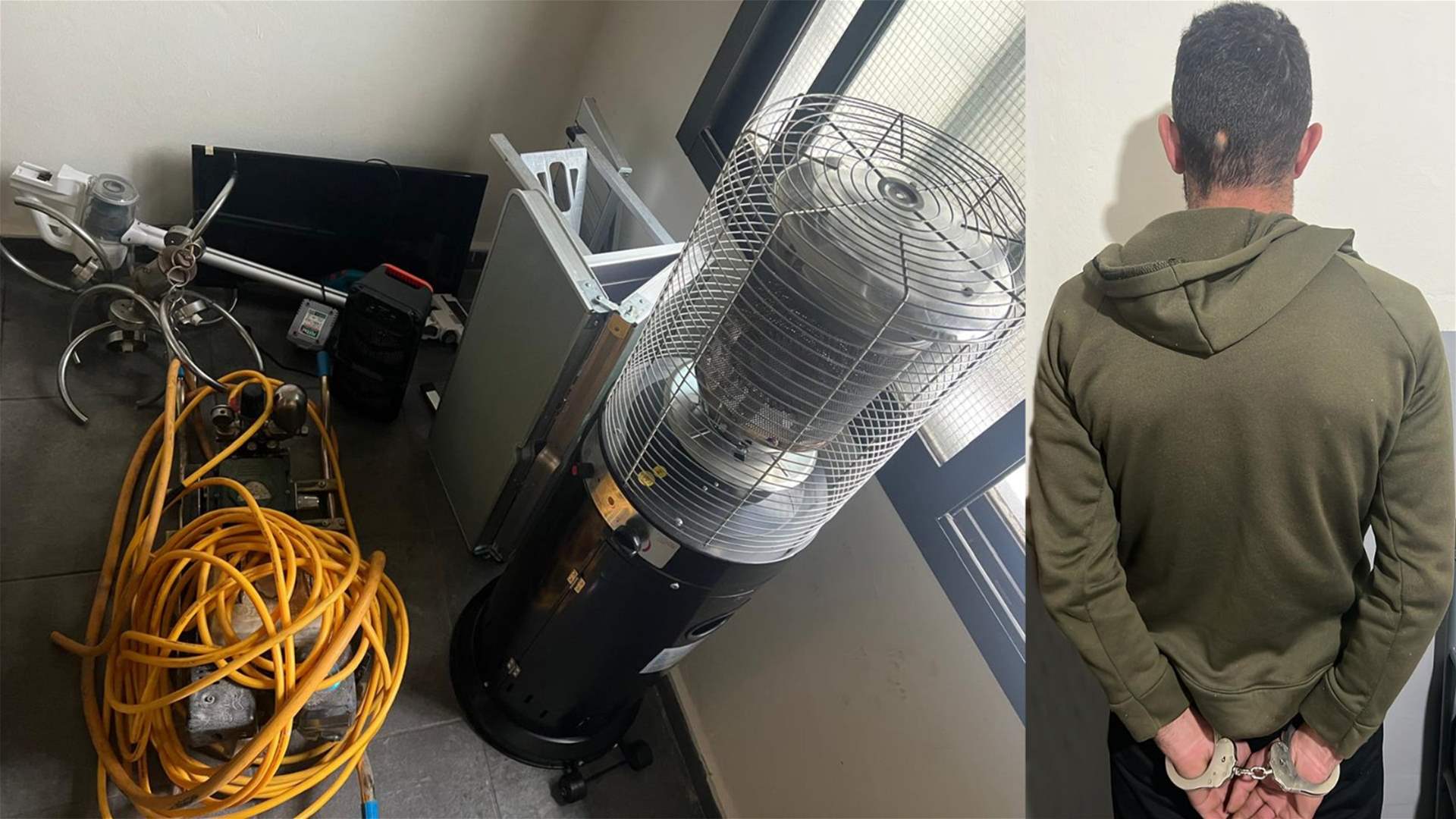 بعد تنفيذه سلسلة سرقات بواسطة الكسر والخلع... فصيلة الضنية توقفه