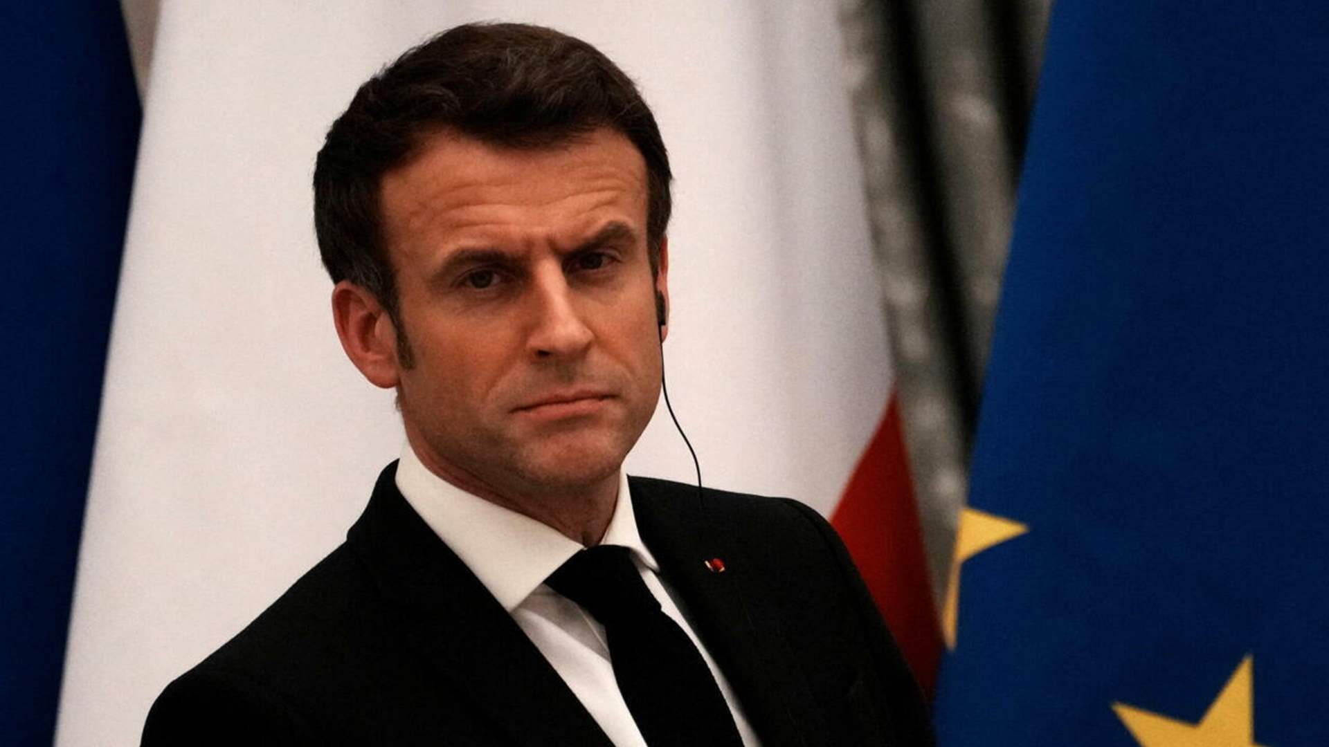 Macron calls for &#39;European preference&#39; in tech sector