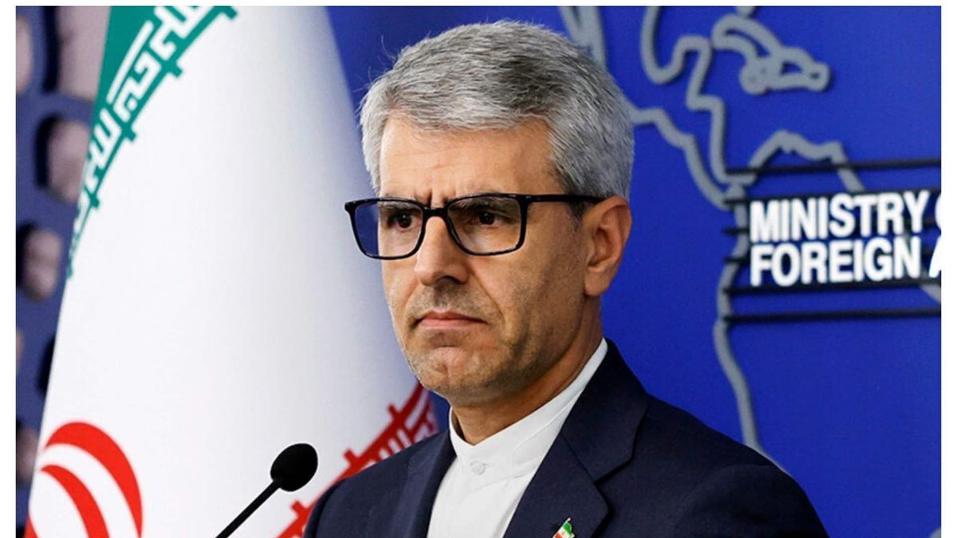 بقائي: سجلّ واشنطن في نكث العهود يمنع أي محادثات حالية