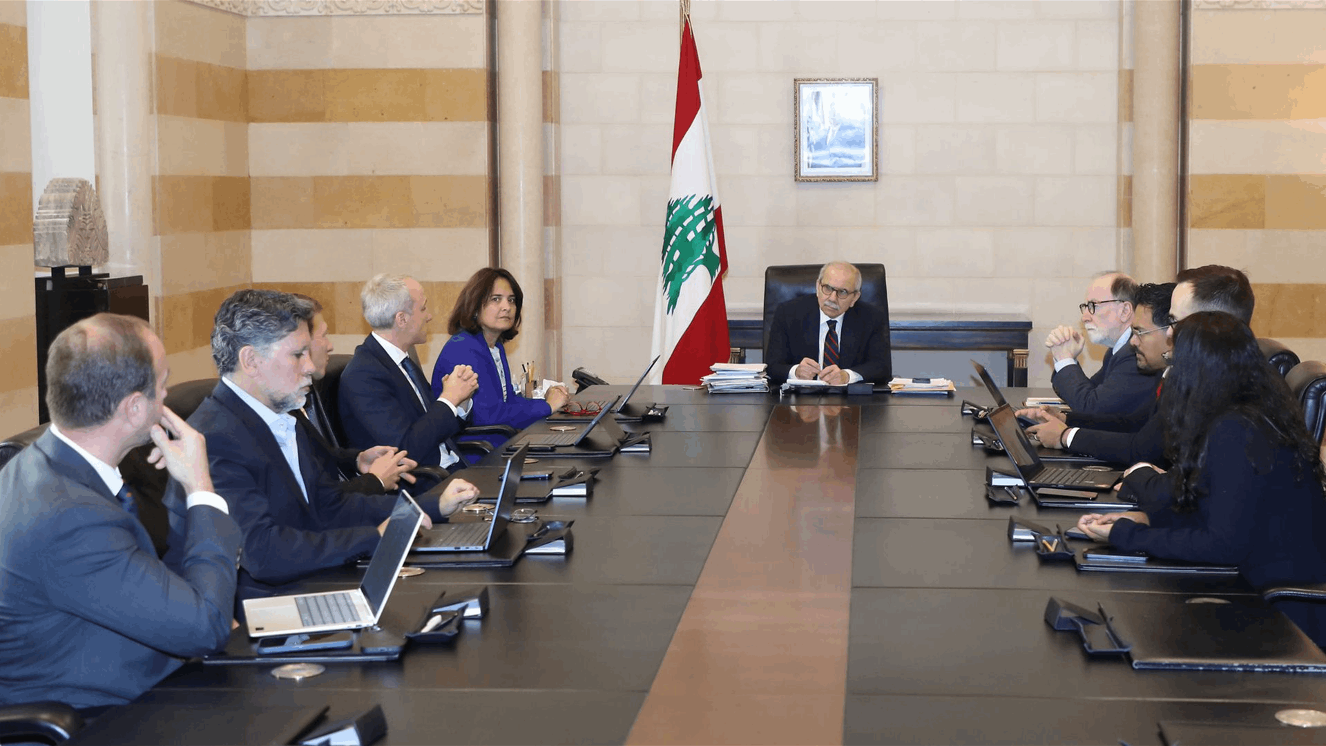 سلام استقبل وفدا دوليا من المستثمرين المشاركين الكبار في مؤتمر Beirut One