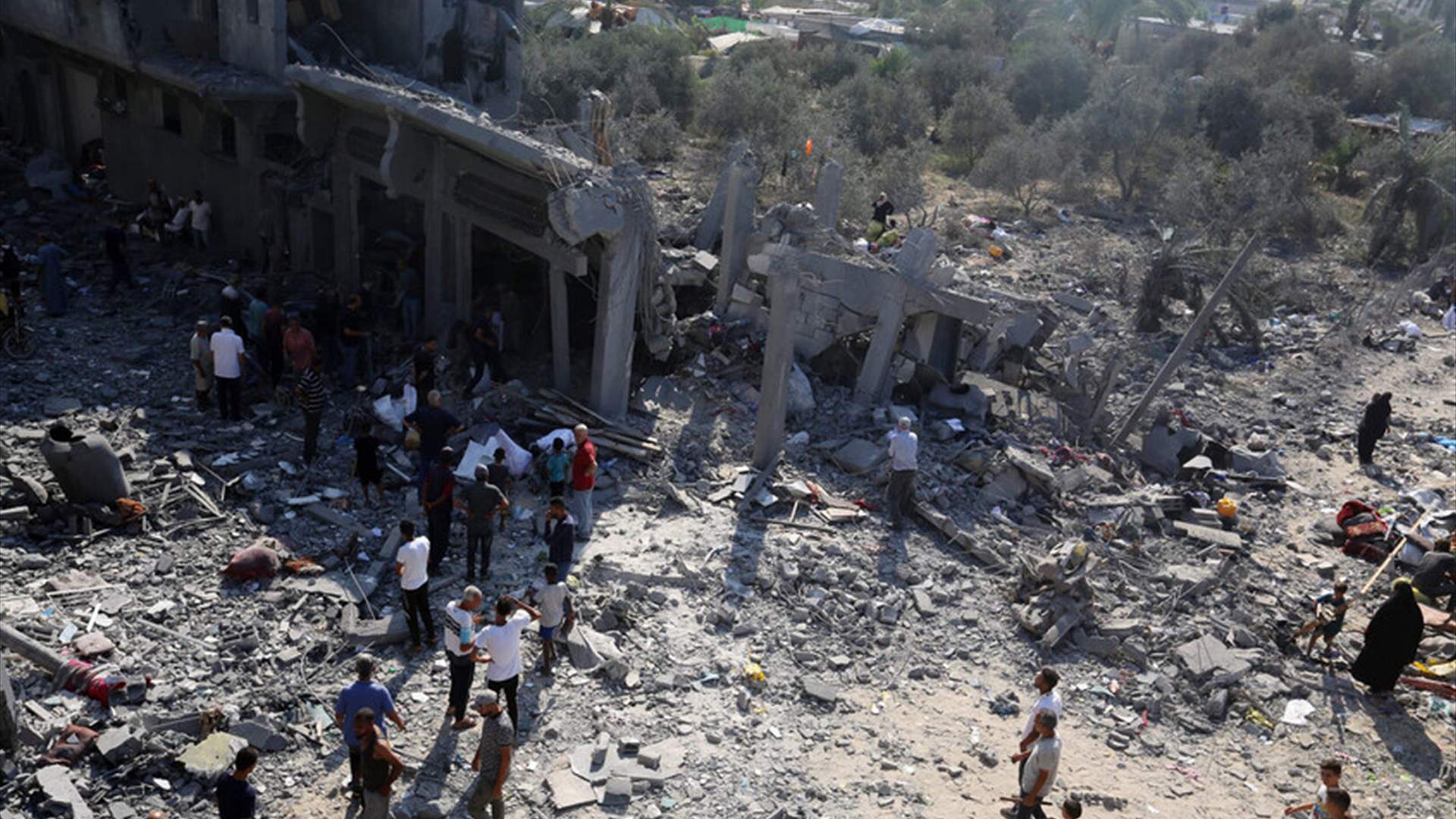 الدفاع المدني بغزة: استشهاد 27 فلسطينيا جراء القصف الإسرائيلي