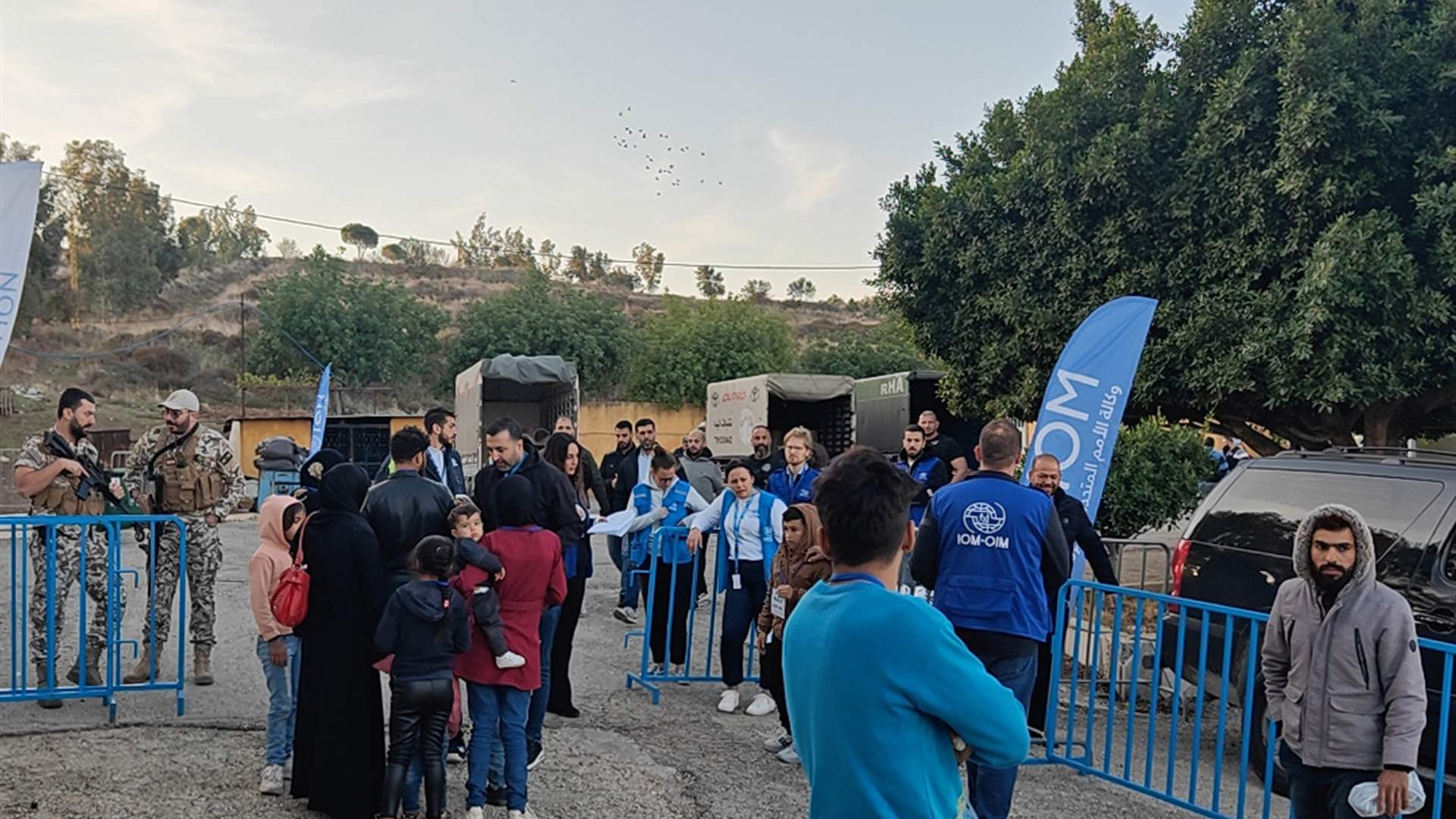 المرحلة العاشرة من خطة العودة المنظمة للنازحين السوريين بدأت 