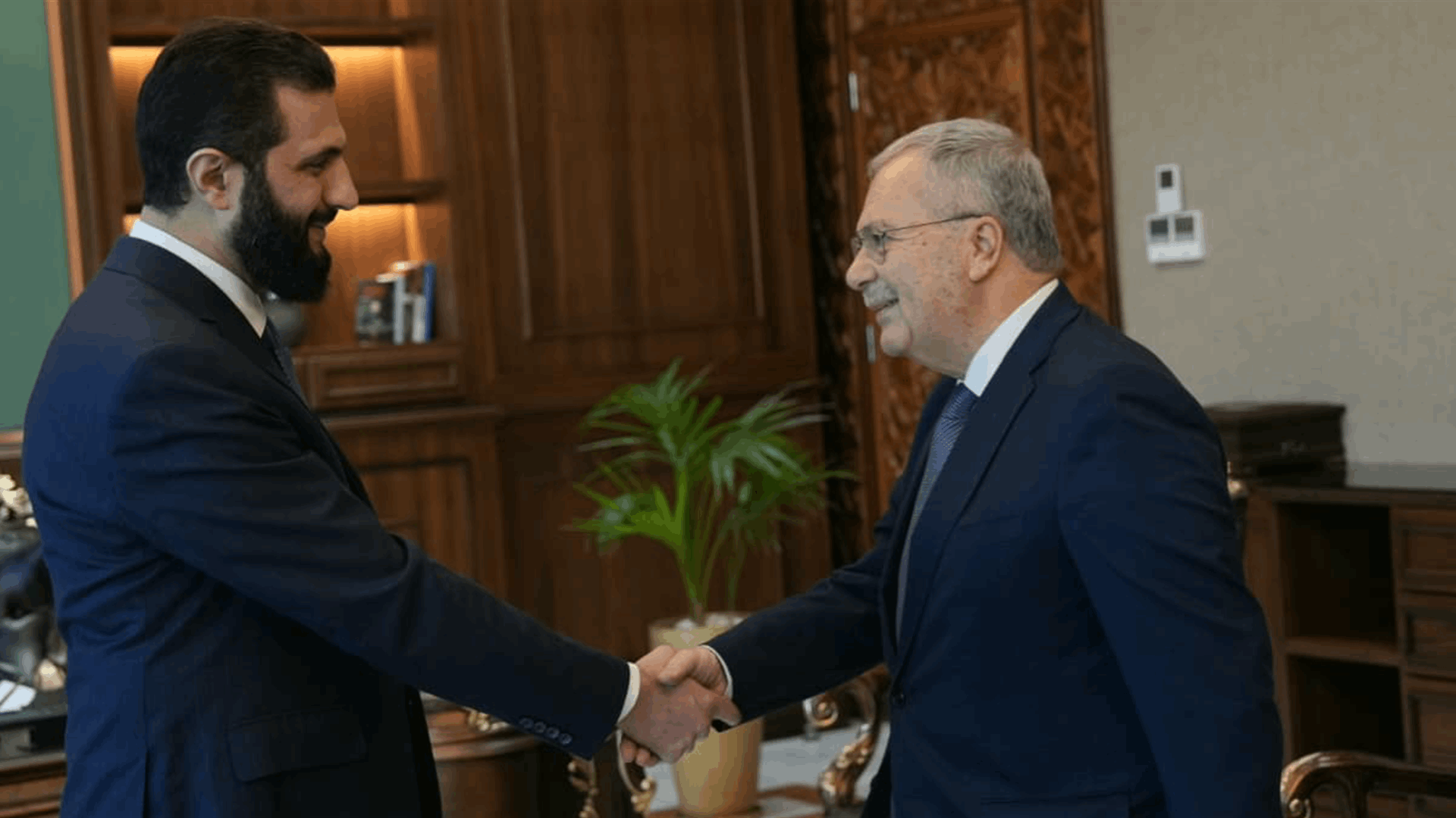 متري بحث مع الشرع في تحسين وتطوير العلاقات الثنائية وفتح آفاق جديدة للتعاون