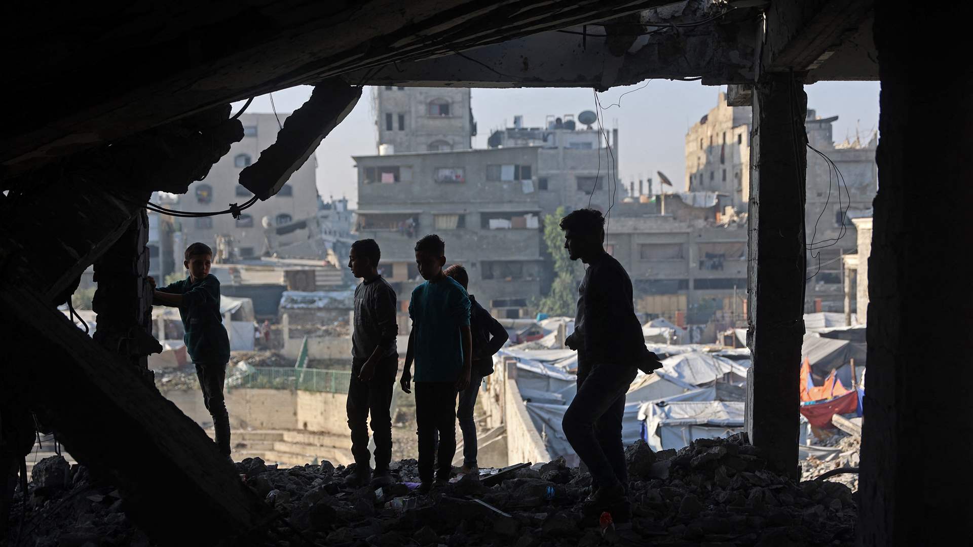 Gaza civil defense says seven killed in Israeli strikes