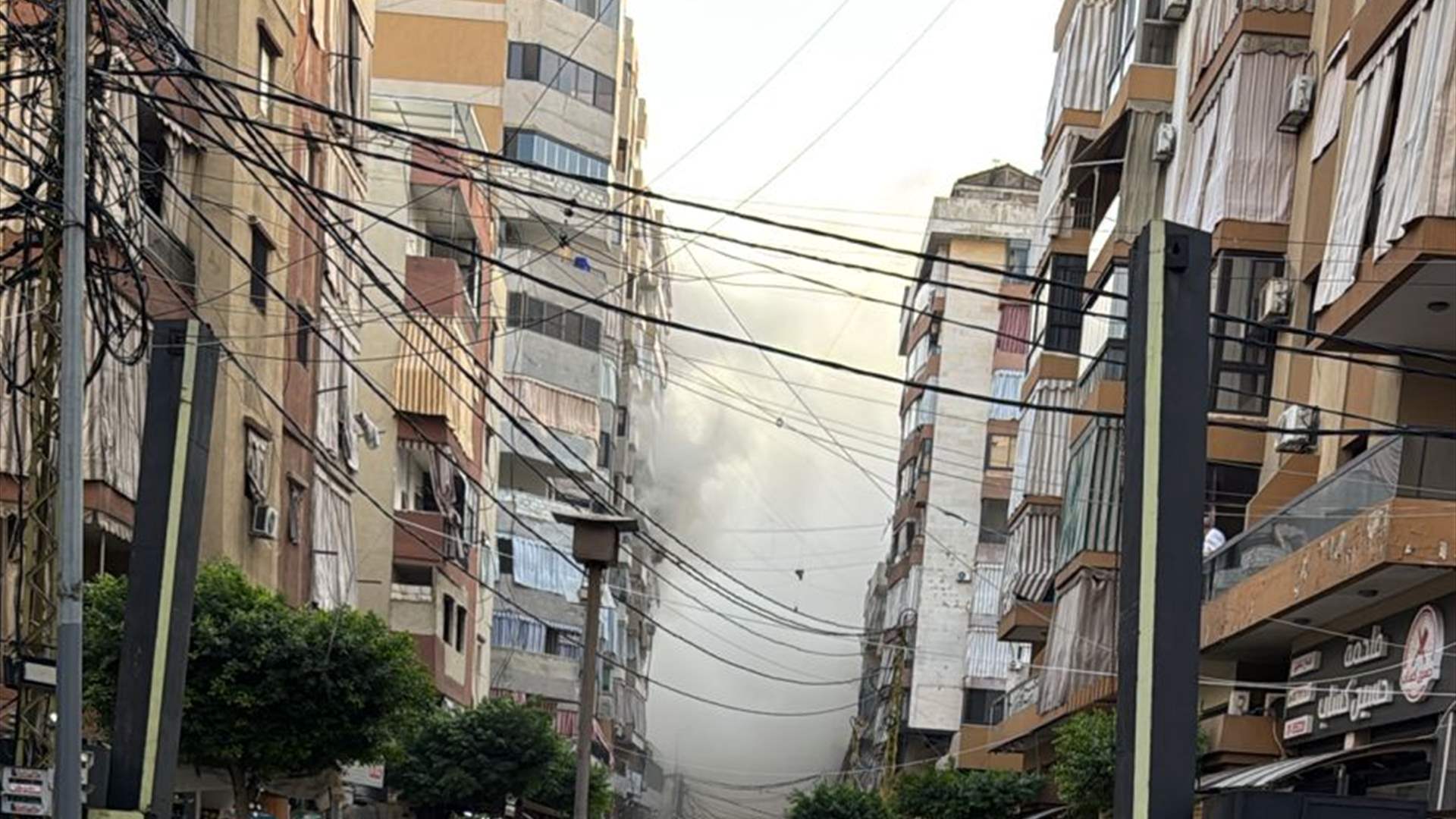 Preliminary reports: Airstrike targets Haret Hreik