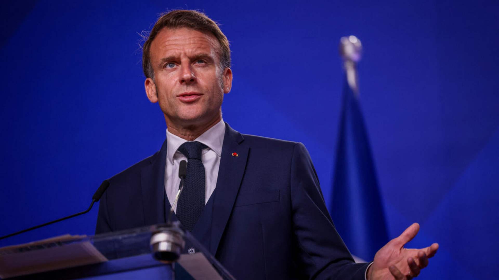 الرئيس الفرنسيّ: خطة ترامب للسلام في أوكرانيا بحاجة إلى تحسينات