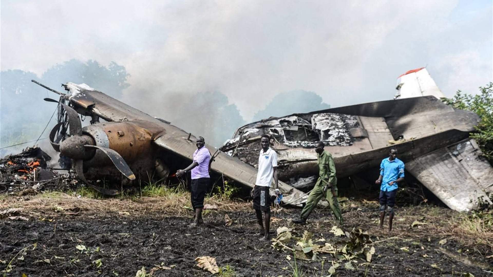 تحطم طائرة تحمل مساعدات غذائية في جنوب السودان‭ ‬ووفاة 3