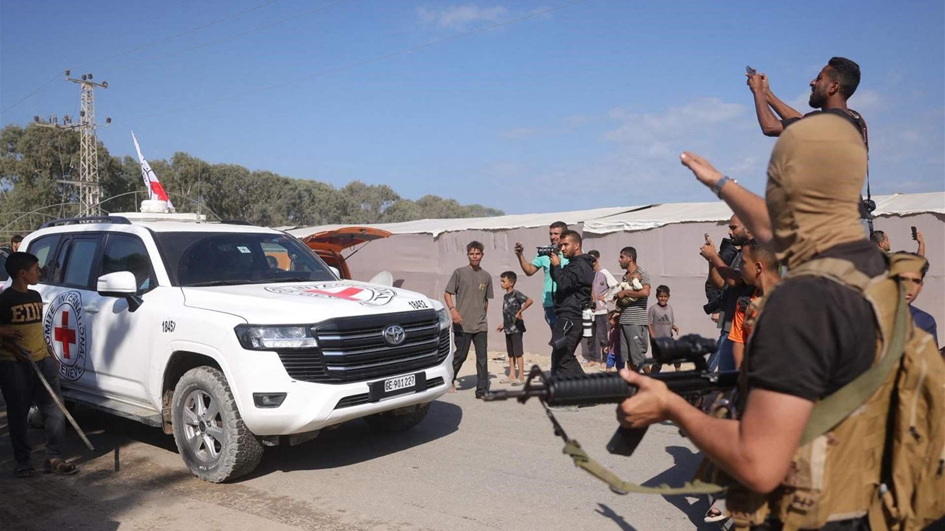 Israel says received coffin of Gaza hostage from Red Cross