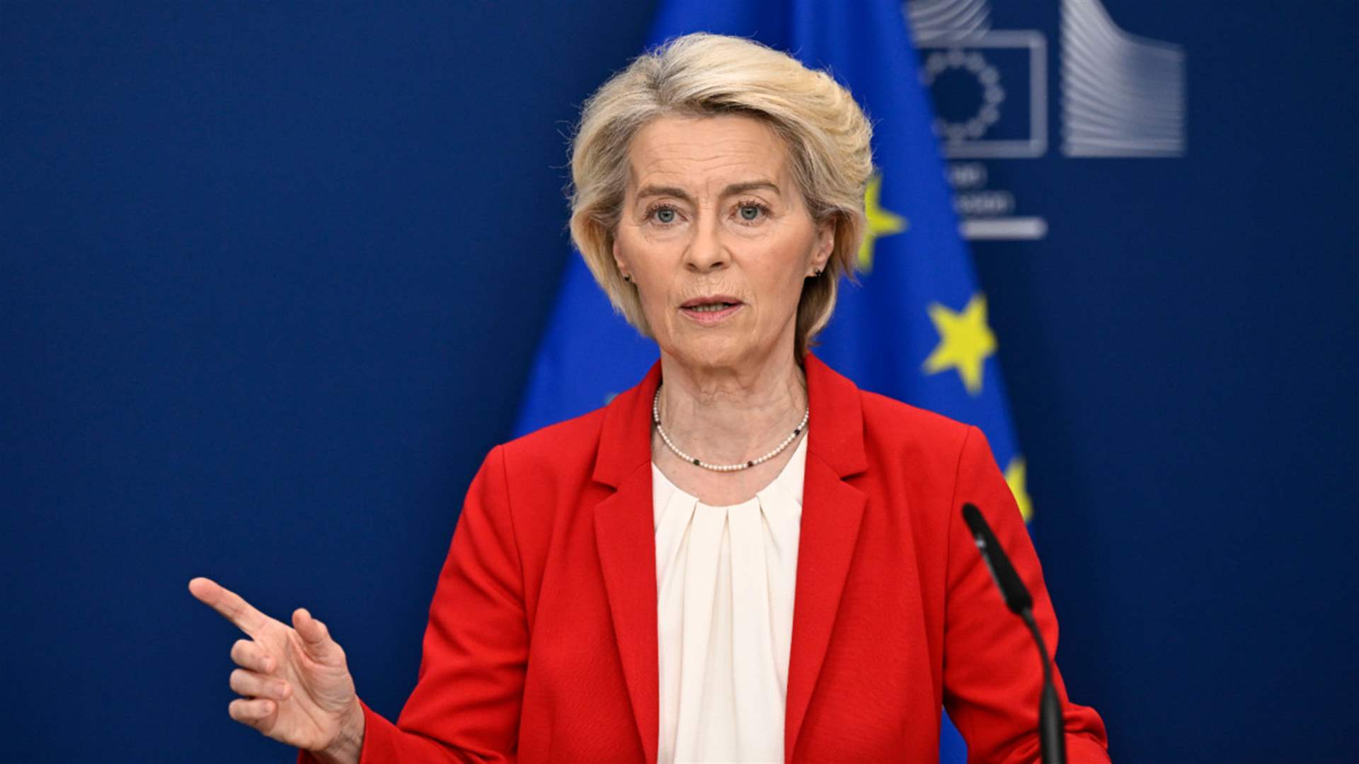 EU will back Ukraine &#39;every step of way&#39; until peace: von der Leyen