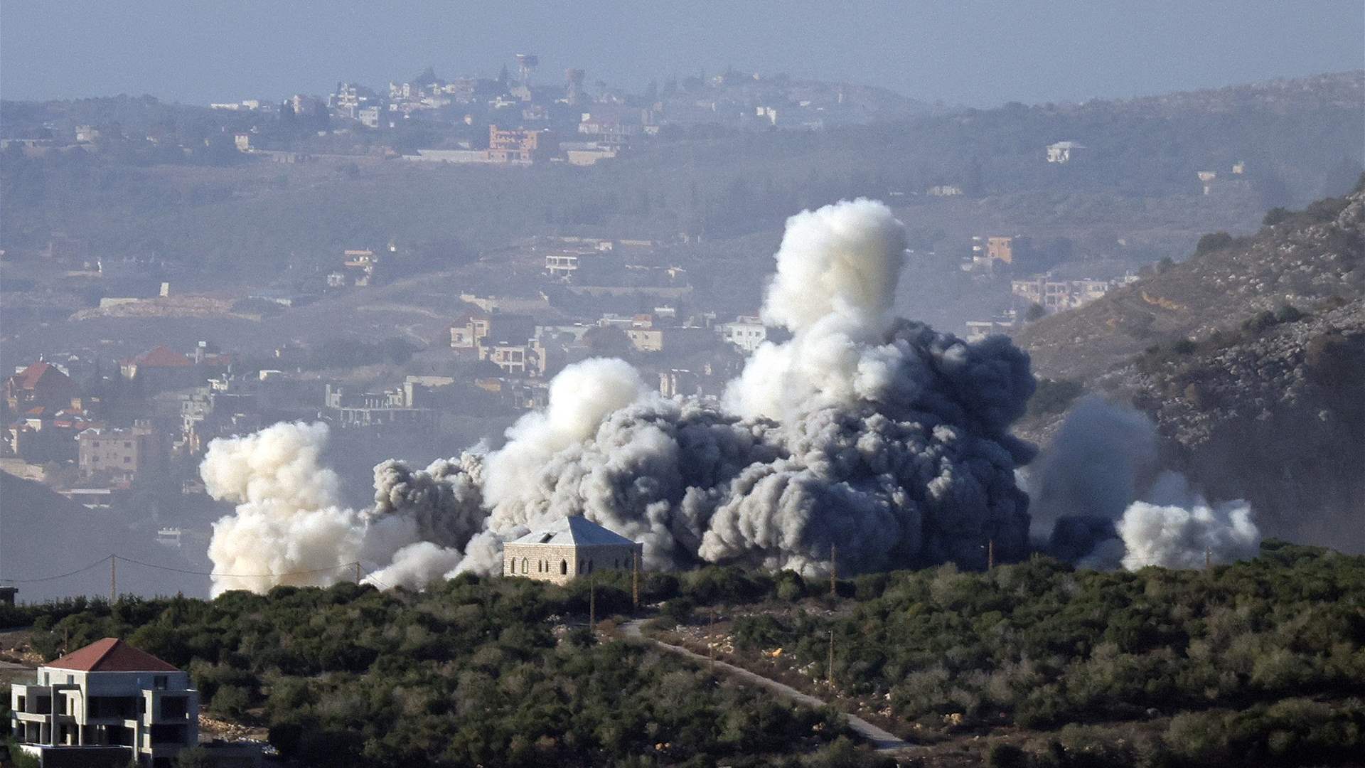 Israeli army says carried out new strikes against Hezbollah in south Lebanon