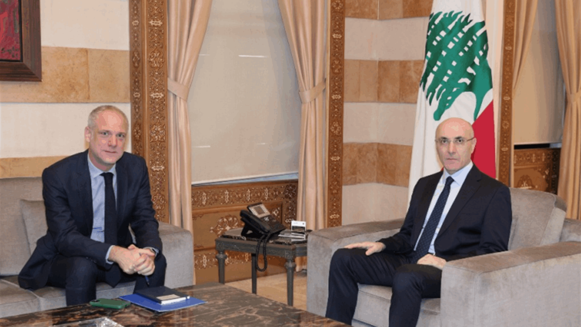 Interior Minister meets IOM director to discuss migration, border management, and return of Syrian displaced