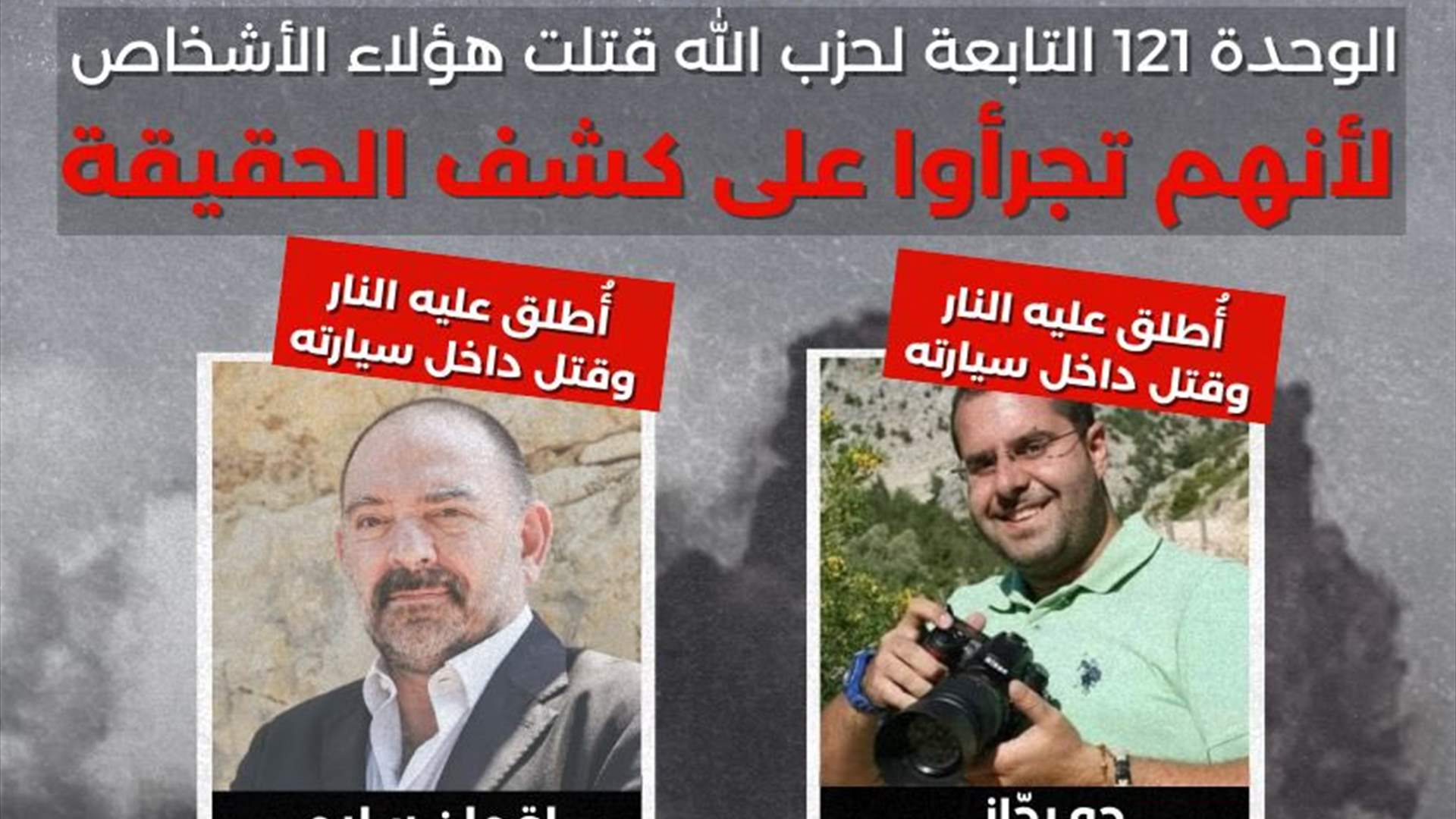 Israeli military accuses Hezbollah Unit 121 of assassinating four key Lebanese figures to conceal Beirut Port blast details