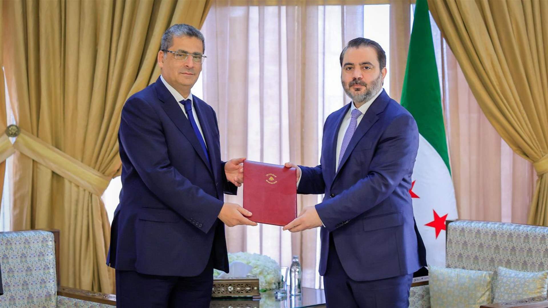 الشيباني استقبل السفير اللبناني هنري قسطون الذي قدّم نسخة عن أوراق اعتماده